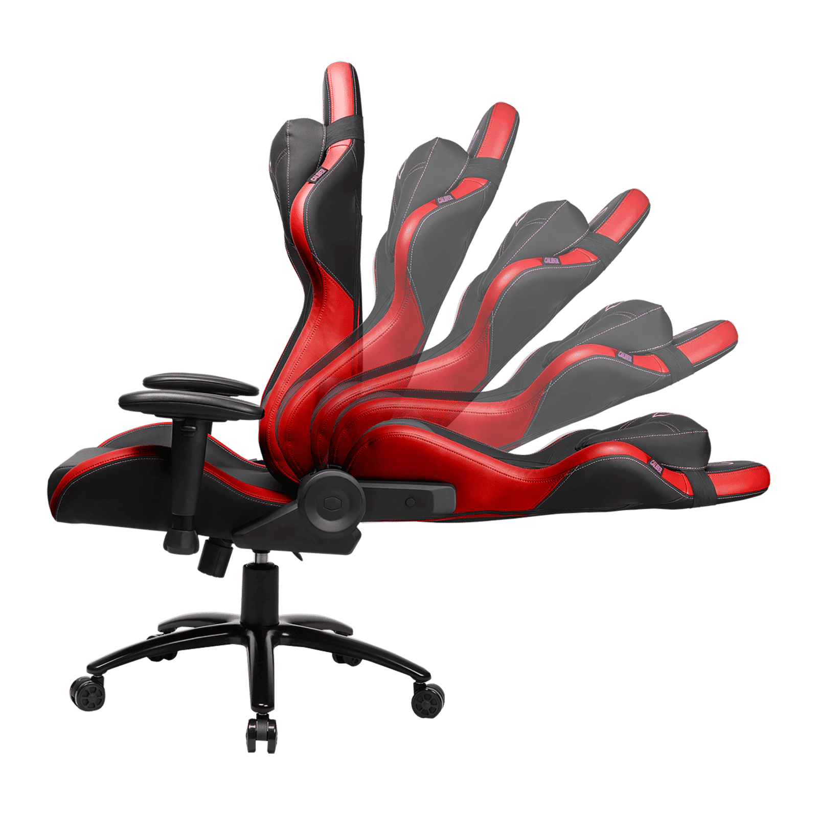 Cooler Master Caliber R2 Gaming Chair (2D Armrest, CMI-GCR2-2019R, Red) Cooler Master Caliber R2 Gaming Chair (2D Armrest, CMI-GCR2-2019R, Red)_4