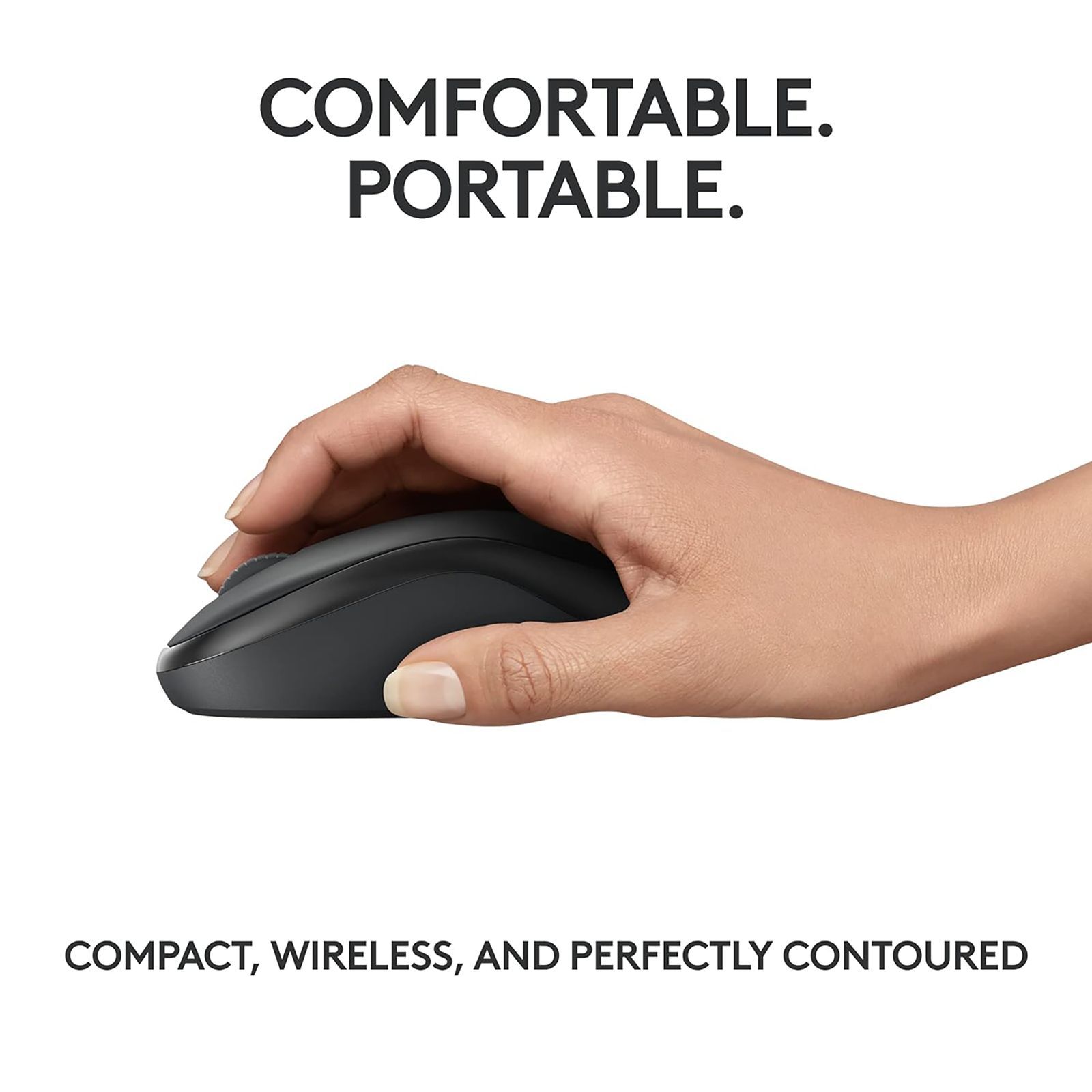 logitech M240 Bluetooth Wireless Optical Mouse (4000 DPI Adjustable, Sensor Technology, Graphite)_8