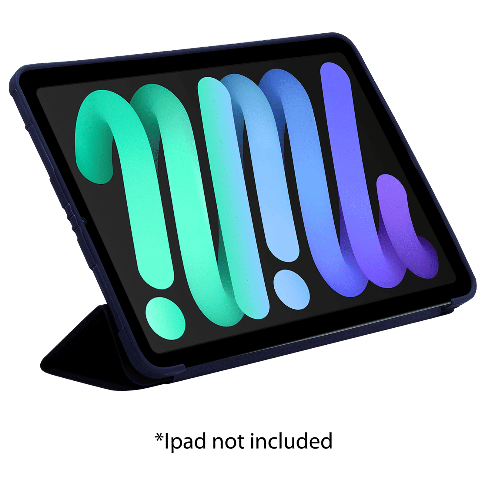 Croma Flip Cover for Apple iPad 10.9 Inch (Apple Compatible, Blue)_5