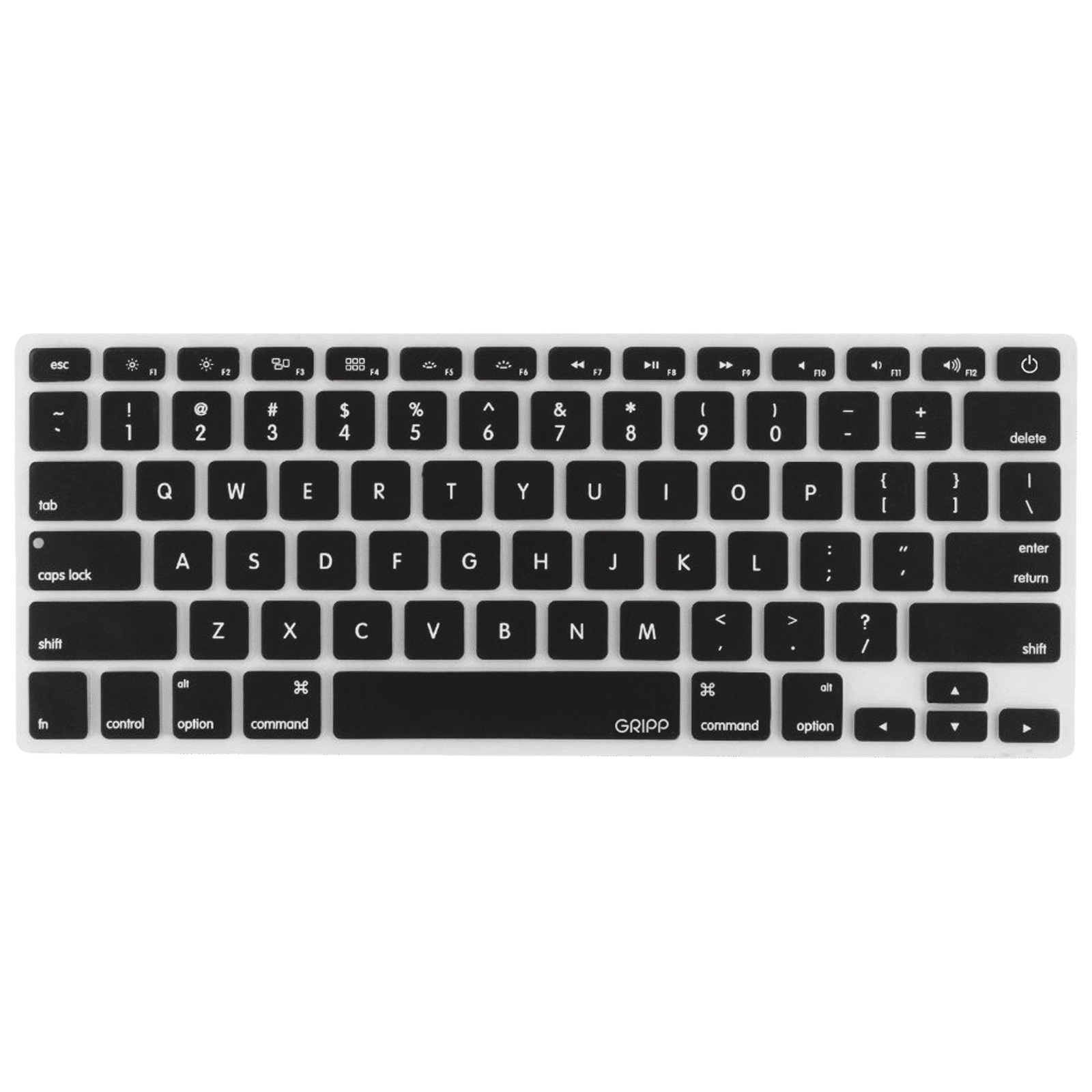 GRIPP Keyboard Guard For MacBook Air 13 Inch (Washable and Removable, GR-MBA13-KGBK, Black)_1
