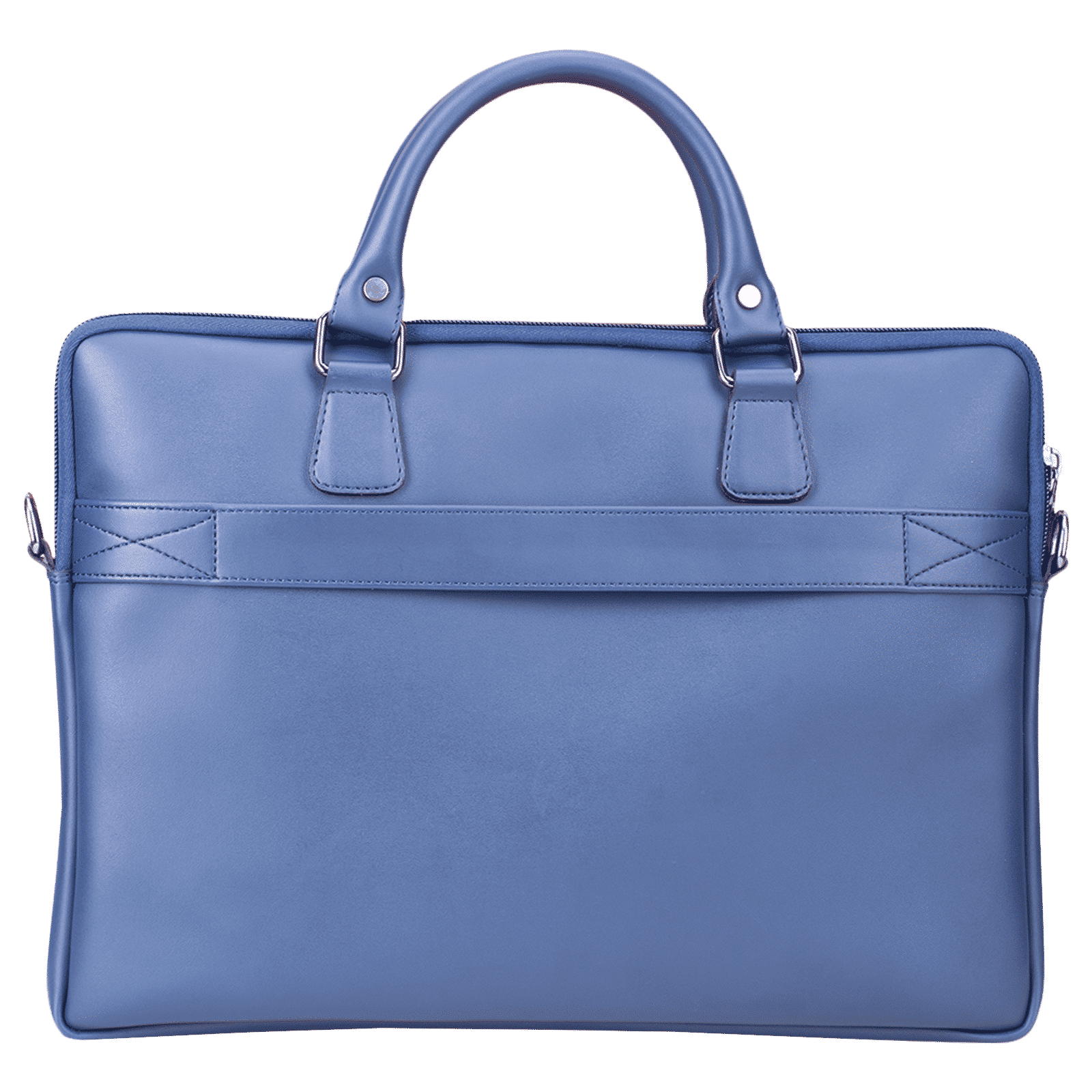 Croma Polyurethane Leather Sling Bag for 14 Inch Laptop (Water Resistant, Blue) Croma Polyurethane Leather Sling Bag for 14 Inch Laptop (Water Resistant, Blue)_4