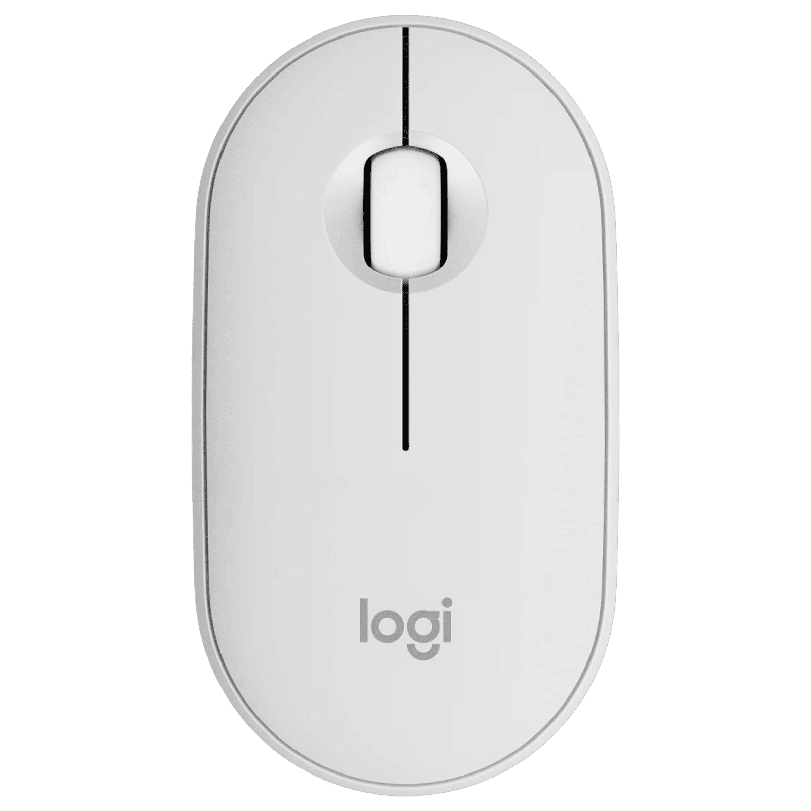 logitech Pebble Mouse 2 Wireless Optical Mouse with Silent Click Buttons (1000 DPI, Ultra Portable, Tonal White)_1