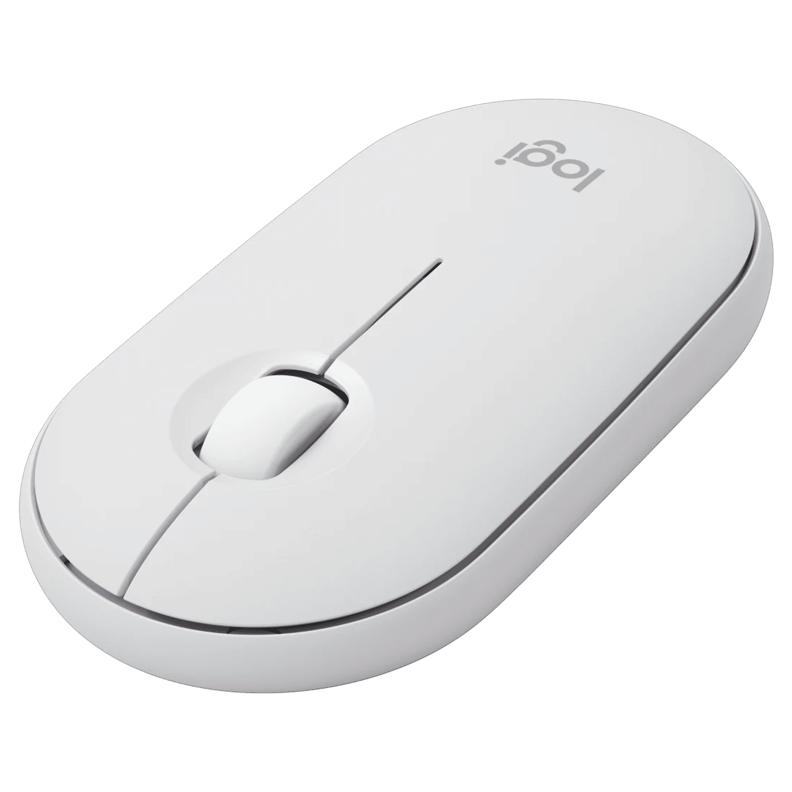 logitech Pebble Mouse 2 Wireless Optical Mouse with Silent Click Buttons (1000 DPI, Ultra Portable, Tonal White)_5