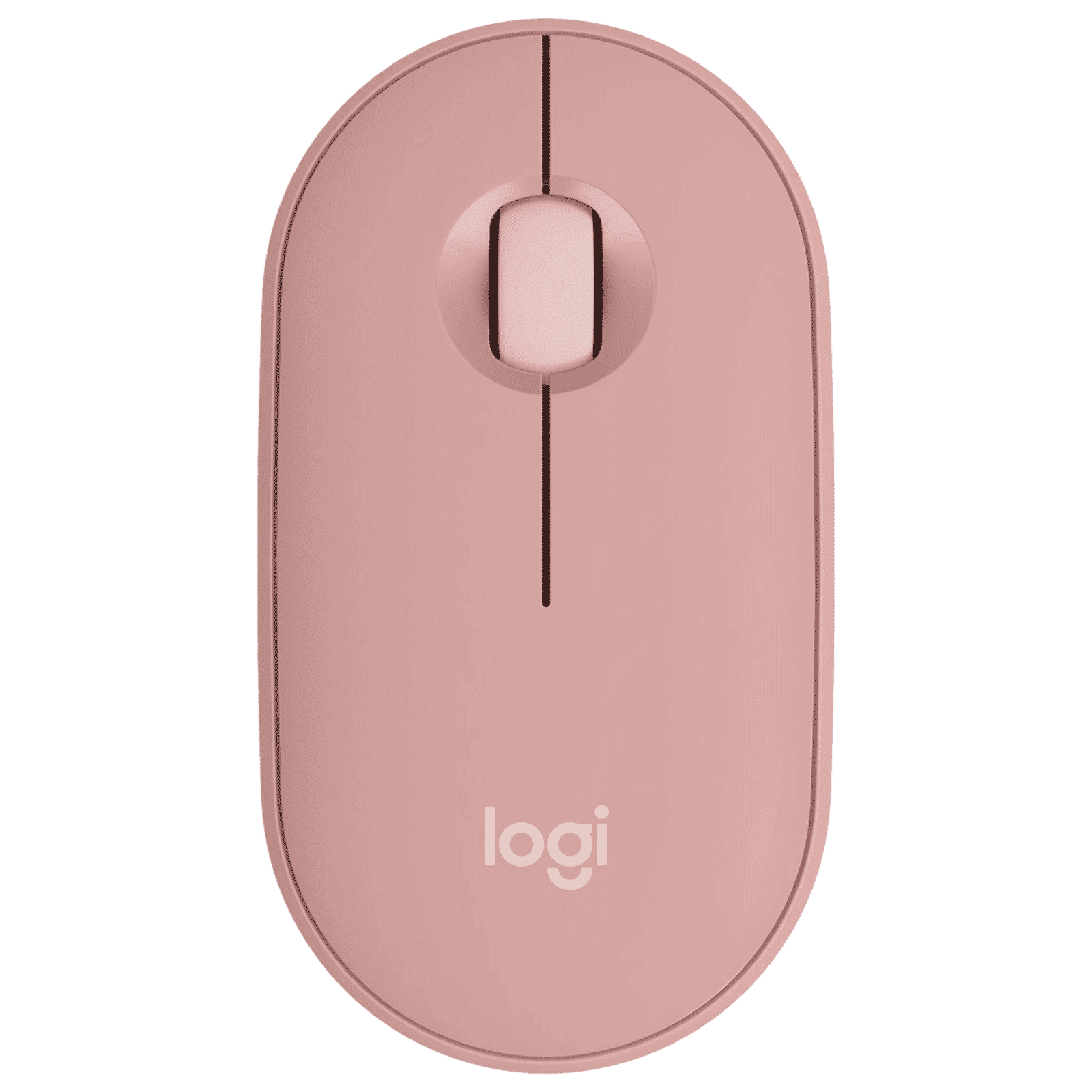 logitech Pebble Mouse 2 Wireless Optical Mouse with Silent Click Buttons (1000 DPI, Ultra Portable, Tonal Rose)_1