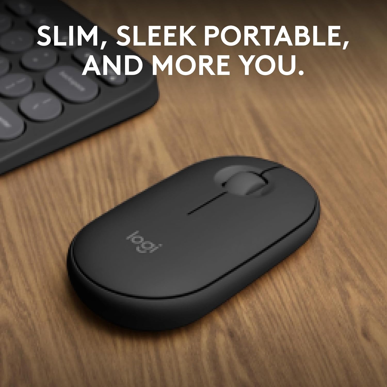 logitech Pebble Mouse 2 Wireless Optical Mouse with Silent Click Buttons (1000 DPI, Ultra Portable, Tonal Graphite)_12