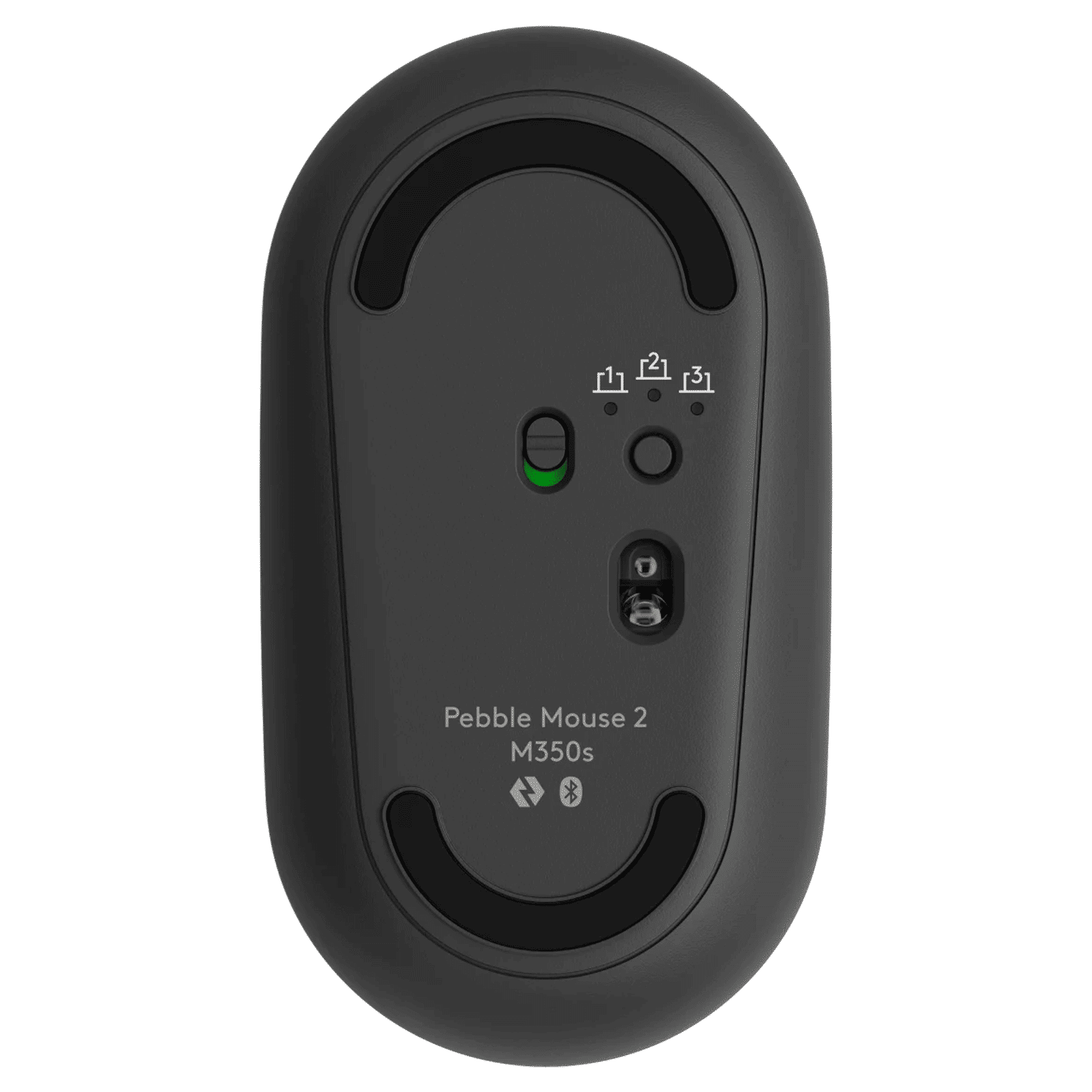 logitech Pebble Mouse 2 Wireless Optical Mouse with Silent Click Buttons (1000 DPI, Ultra Portable, Tonal Graphite)_7