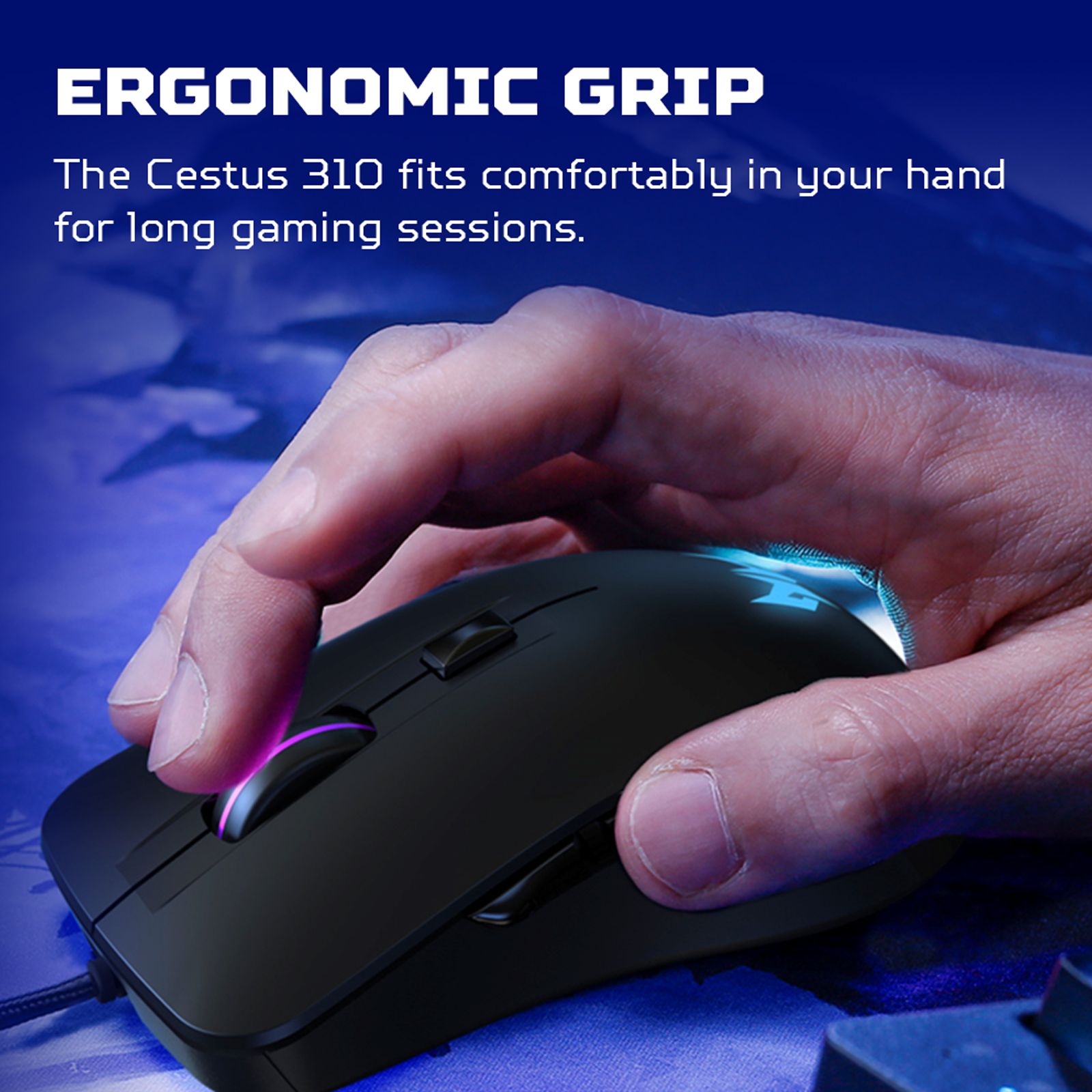 acer Predator Cestus 310 Wired Optical Mouse with 4 Preset Color Settings (4200 DPI, 10 Million Clicks, Black) acer Predator Cestus 310 Wired Optical Mouse with 4 Preset Color Settings (4200 DPI, 10 Million Clicks, Black)_8