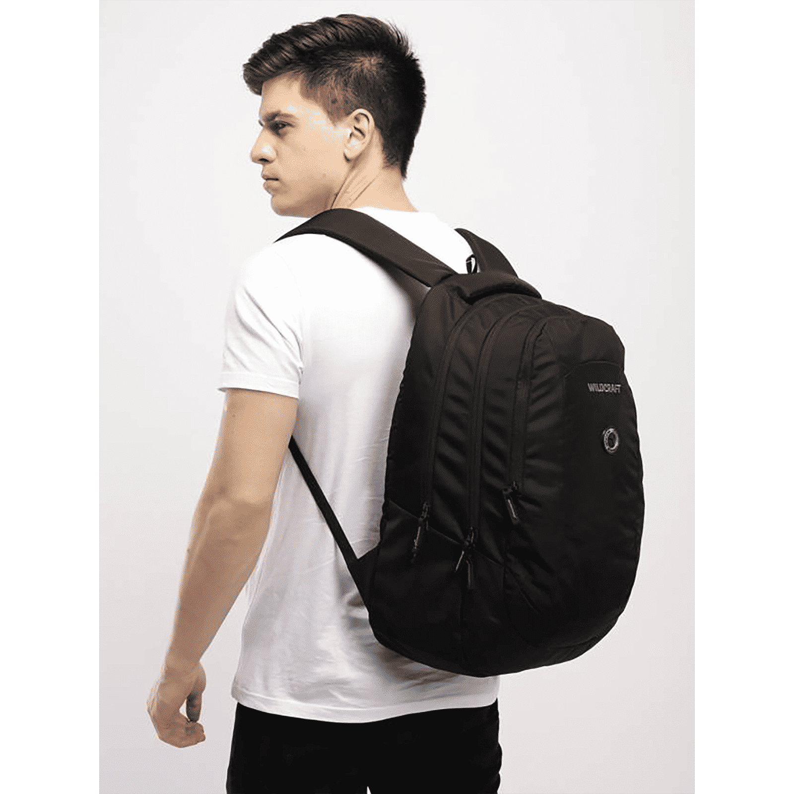 WILDCRAFT Power Polyester Laptop Backpack (24 L, Spacious and Modish, Black) WILDCRAFT Power Polyester Laptop Backpack (24 L, Spacious and Modish, Black)_9
