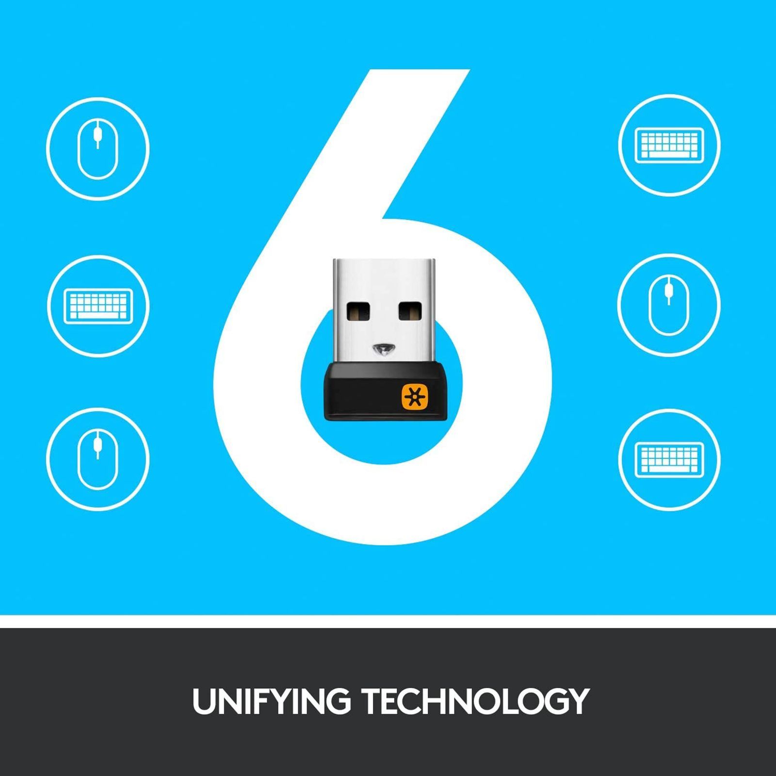 logitech K400 Plus 2.4GHz Wireless Keyboard with Built-in Touchpad (Upto 5 Million Keystrokes, Black)_14