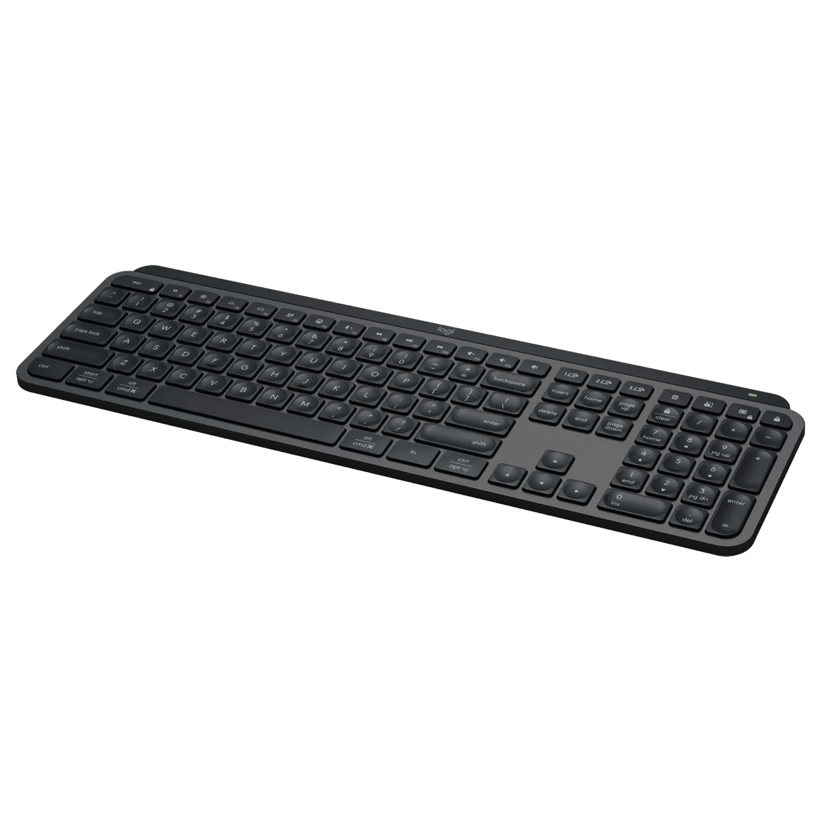 logitech MX KEYS S Rechargeable Bluetooth Wireless Keyboard with Backlit Keys (Automate Repetitive Tasks, Graphite) logitech MX KEYS S Rechargeable Bluetooth Wireless Keyboard with Backlit Keys (Automate Repetitive Tasks, Graphite)_5