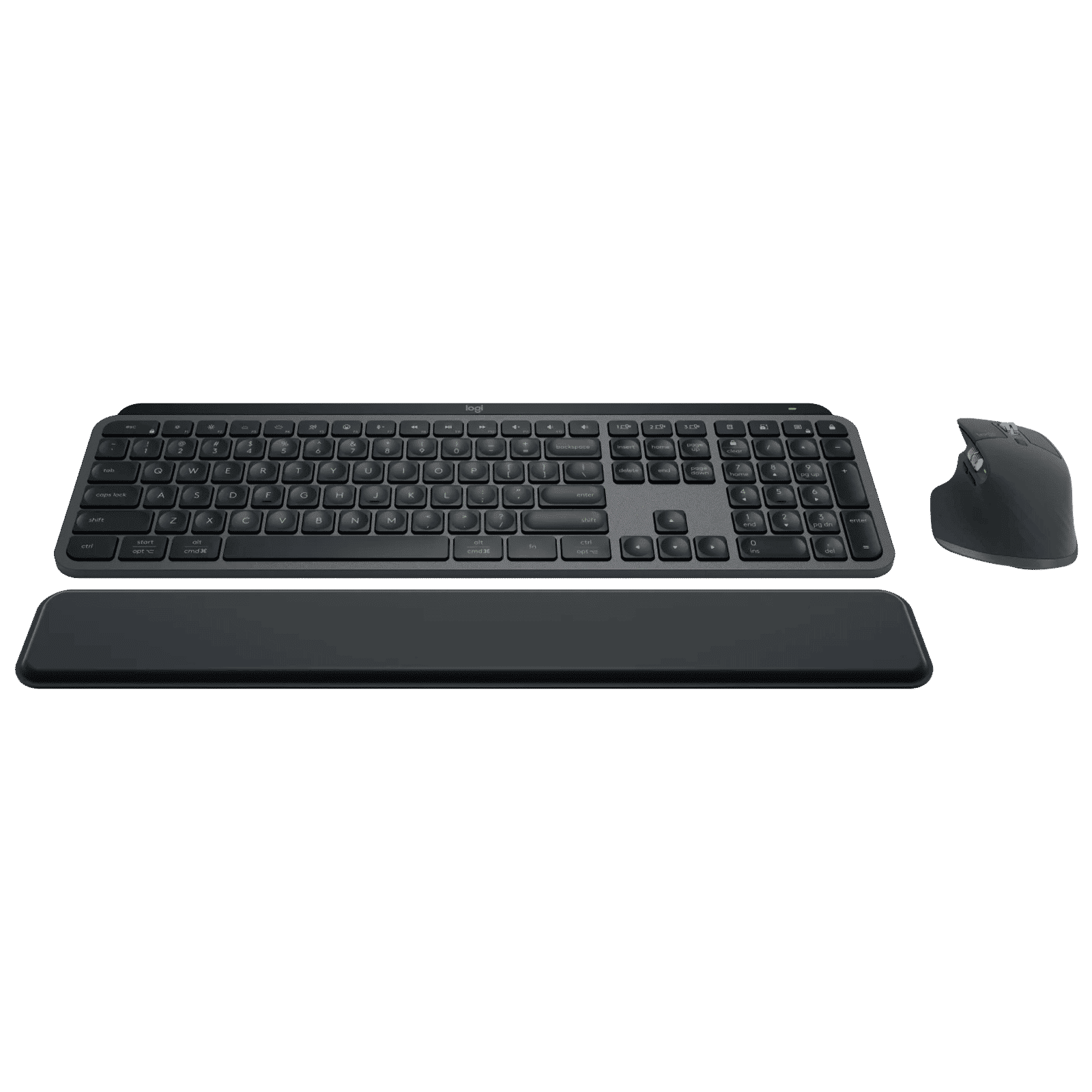 logitech MX KEYS S Rechargeable Wireless Keyboard & Mouse Combo (Fast Fluid Precise Typing, Graphite) logitech MX KEYS S Rechargeable Wireless Keyboard & Mouse Combo (Fast Fluid Precise Typing, Graphite)_2