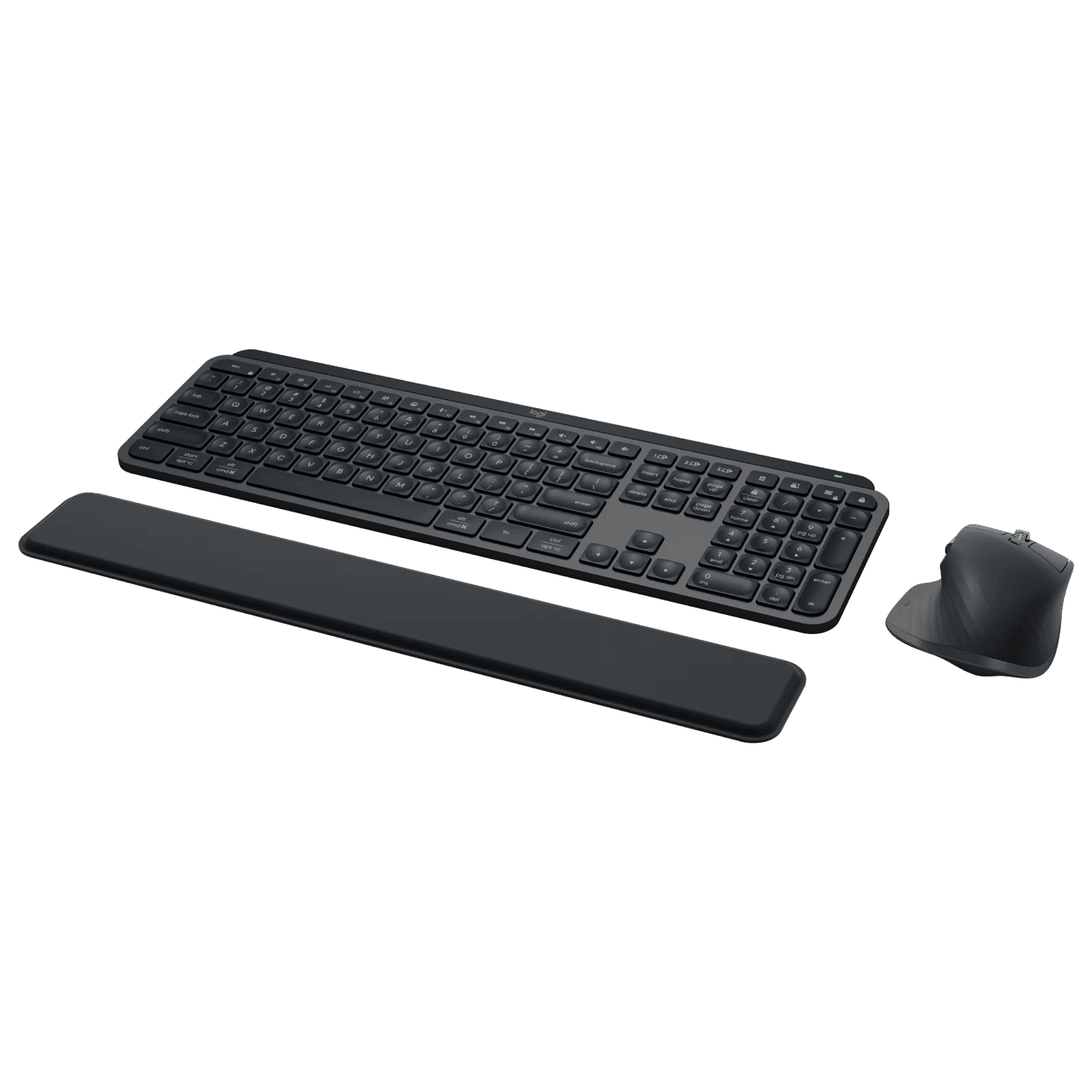 logitech MX KEYS S Rechargeable Wireless Keyboard & Mouse Combo (Fast Fluid Precise Typing, Graphite) logitech MX KEYS S Rechargeable Wireless Keyboard & Mouse Combo (Fast Fluid Precise Typing, Graphite)_3