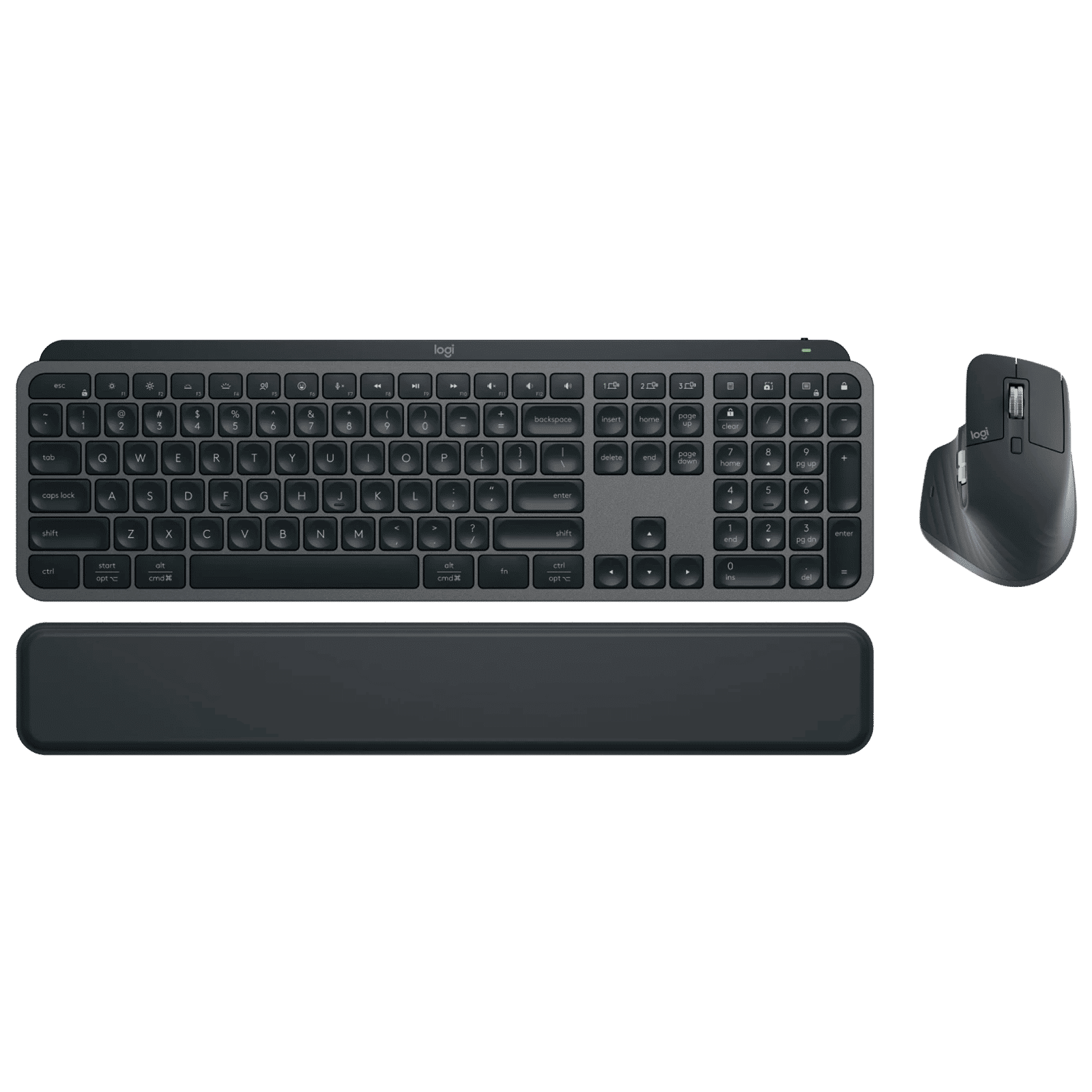 logitech MX KEYS S Rechargeable Wireless Keyboard & Mouse Combo (Fast Fluid Precise Typing, Graphite) logitech MX KEYS S Rechargeable Wireless Keyboard & Mouse Combo (Fast Fluid Precise Typing, Graphite)_1