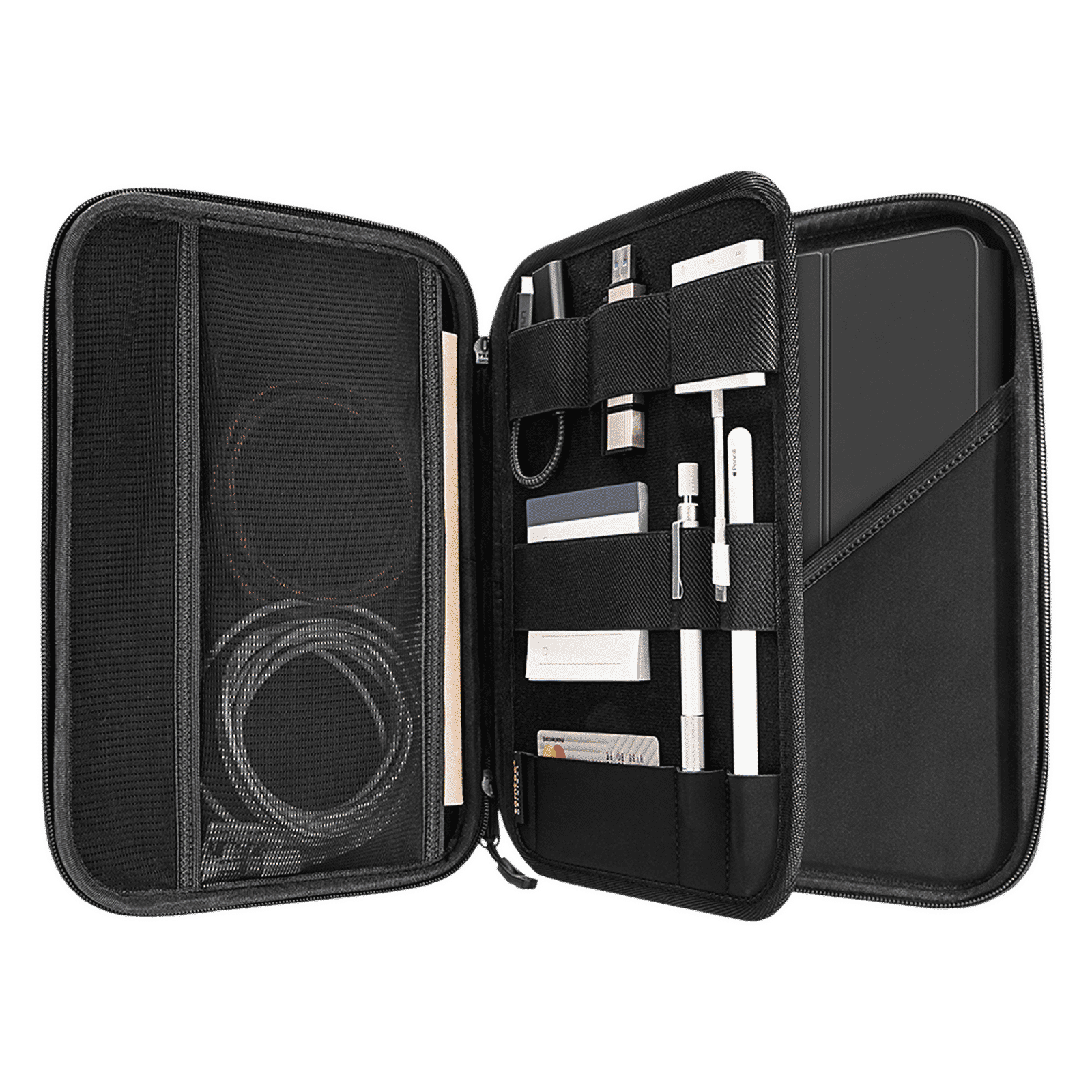 tomtoc B06 Polyester and EVA Case for Apple iPad Pro 11 Inch (Zip Enclosure, Mixed Orange) tomtoc B06 Polyester and EVA Case for Apple iPad Pro 11 Inch (Zip Enclosure, Mixed Orange)_4