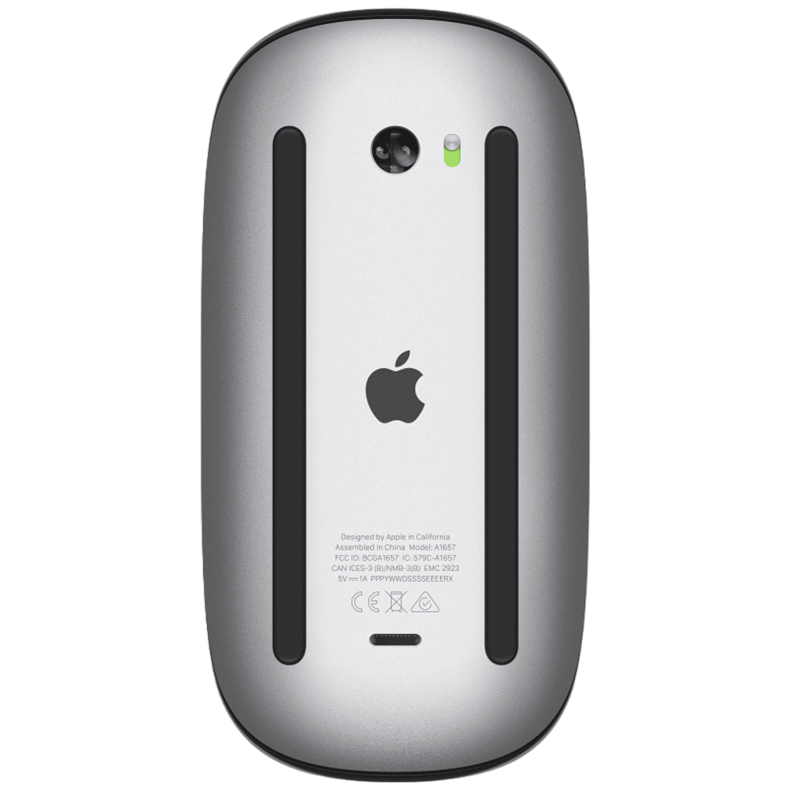 Apple Magic Rechargeable Wireless Optical Mouse with Multi Touch Surface (Optimised Foot Design, Black)_4