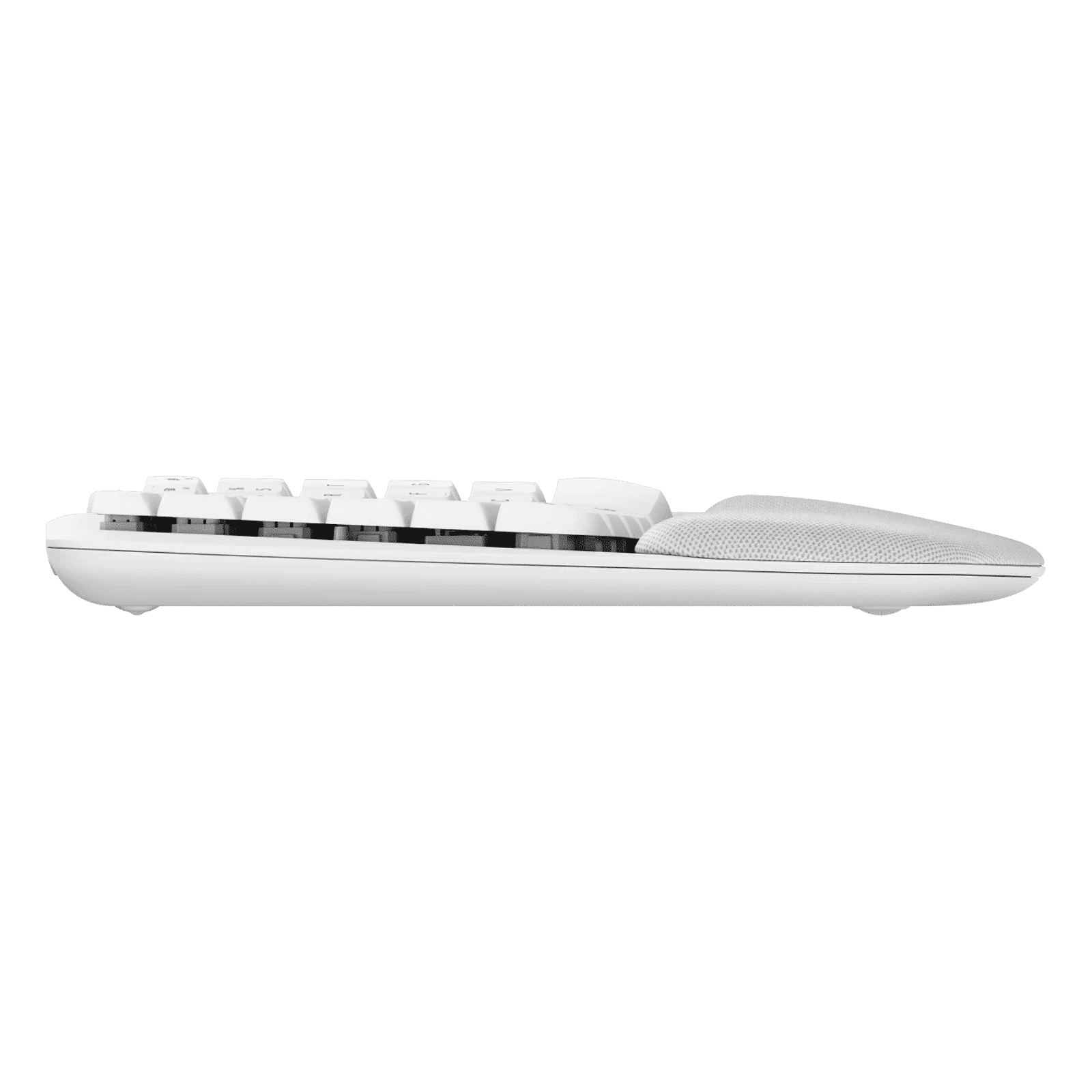 logitech Wave Keys Bluetooth Wireless Keyboard with Cushioned Palm Rest (Easy Switch Keys, Off White)_5