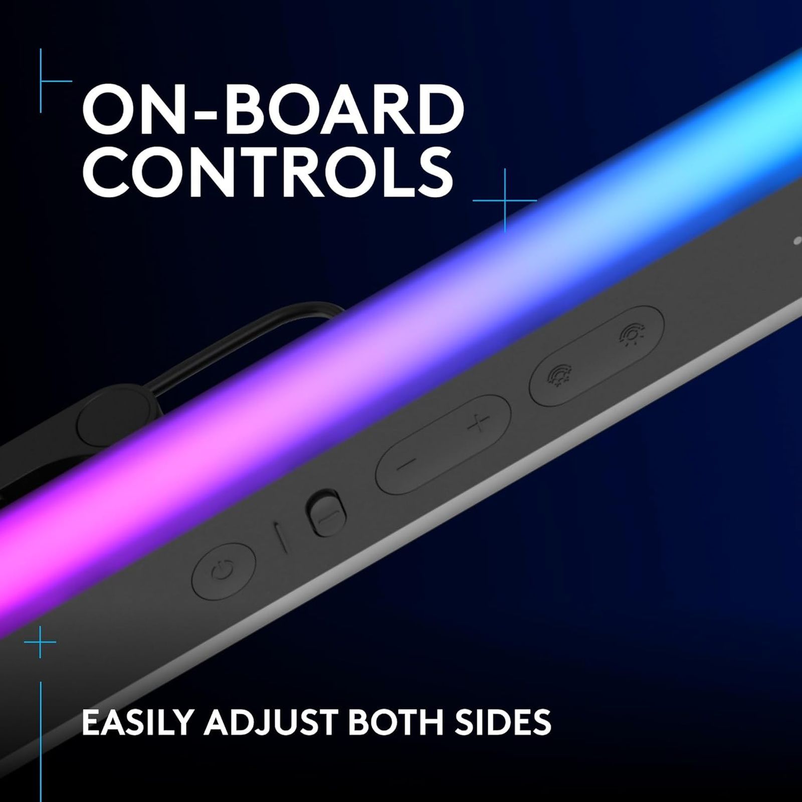 logitech Litra Beam LX LED Streaming Key Light for Desktop (Dual Sided RGB)_8