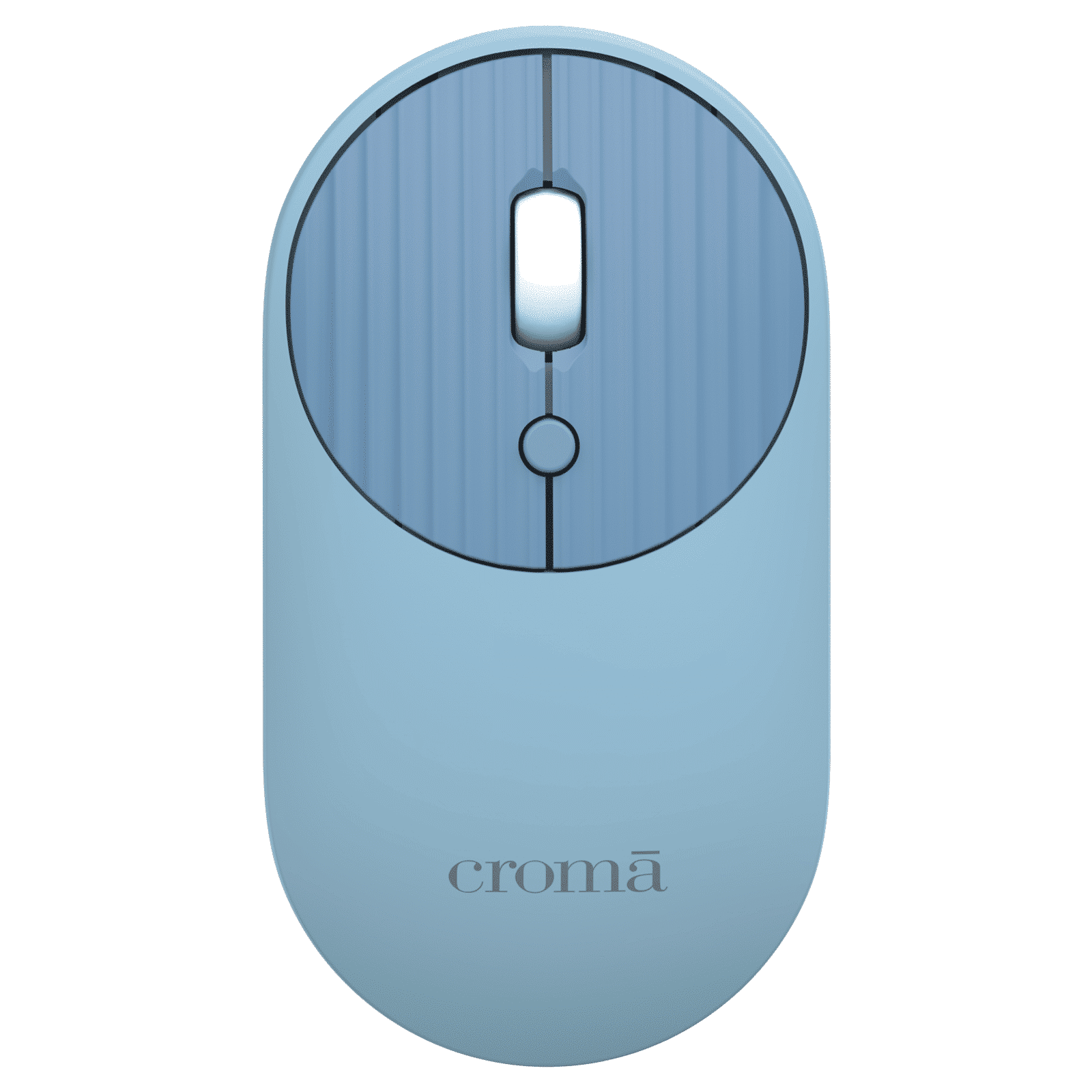 Croma 2.4 GHz Wireless Optical Mouse with Power Saving Feature (1600 DPI Adjustable, Ambidextrous Design, Blue) Croma 2.4 GHz Wireless Optical Mouse with Power Saving Feature (1600 DPI Adjustable, Ambidextrous Design, Blue)_1