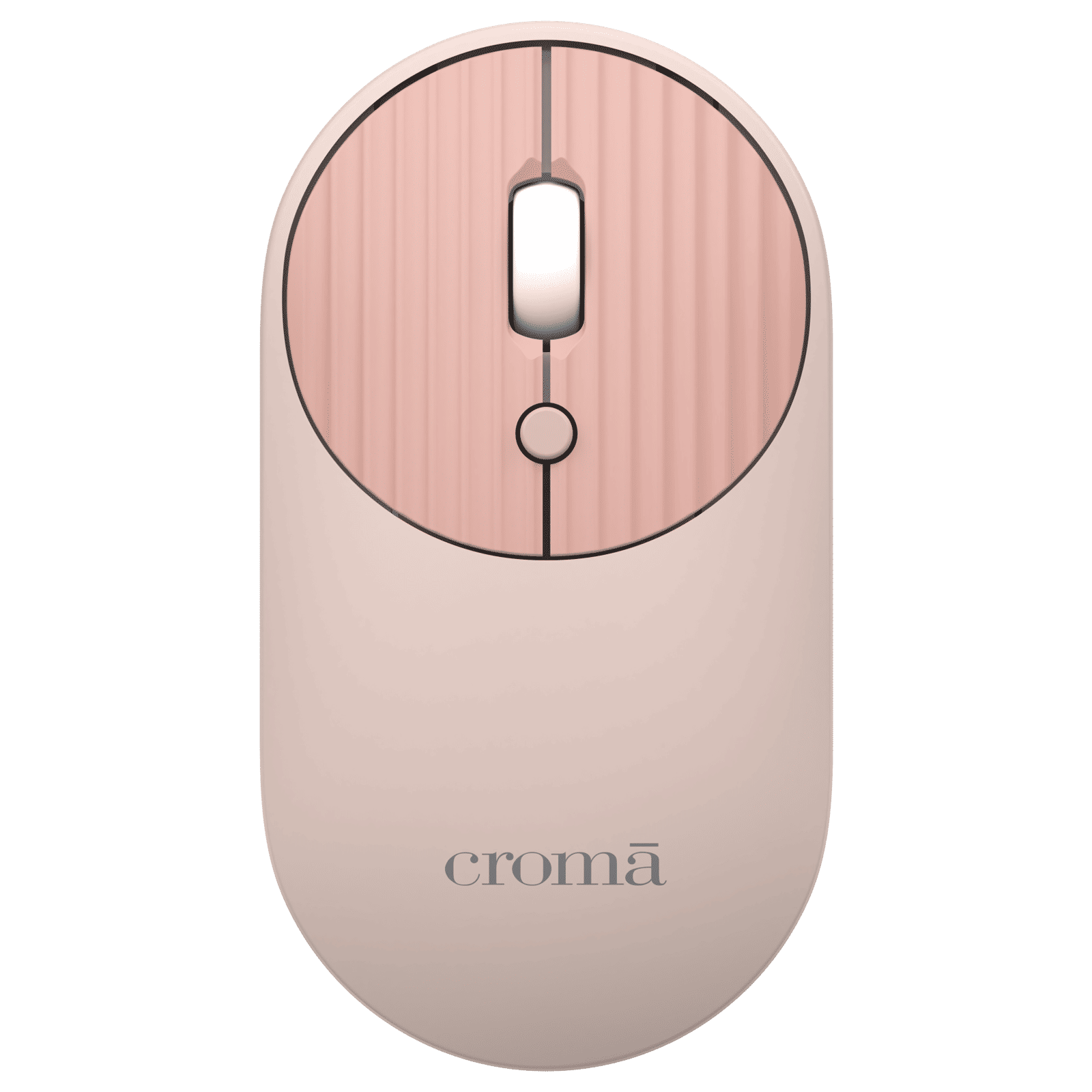 Croma 2.4 GHz Wireless Optical Mouse with Power Saving Feature (1600 DPI Adjustable, Ambidextrous Design, Pink) Croma 2.4 GHz Wireless Optical Mouse with Power Saving Feature (1600 DPI Adjustable, Ambidextrous Design, Pink)_1