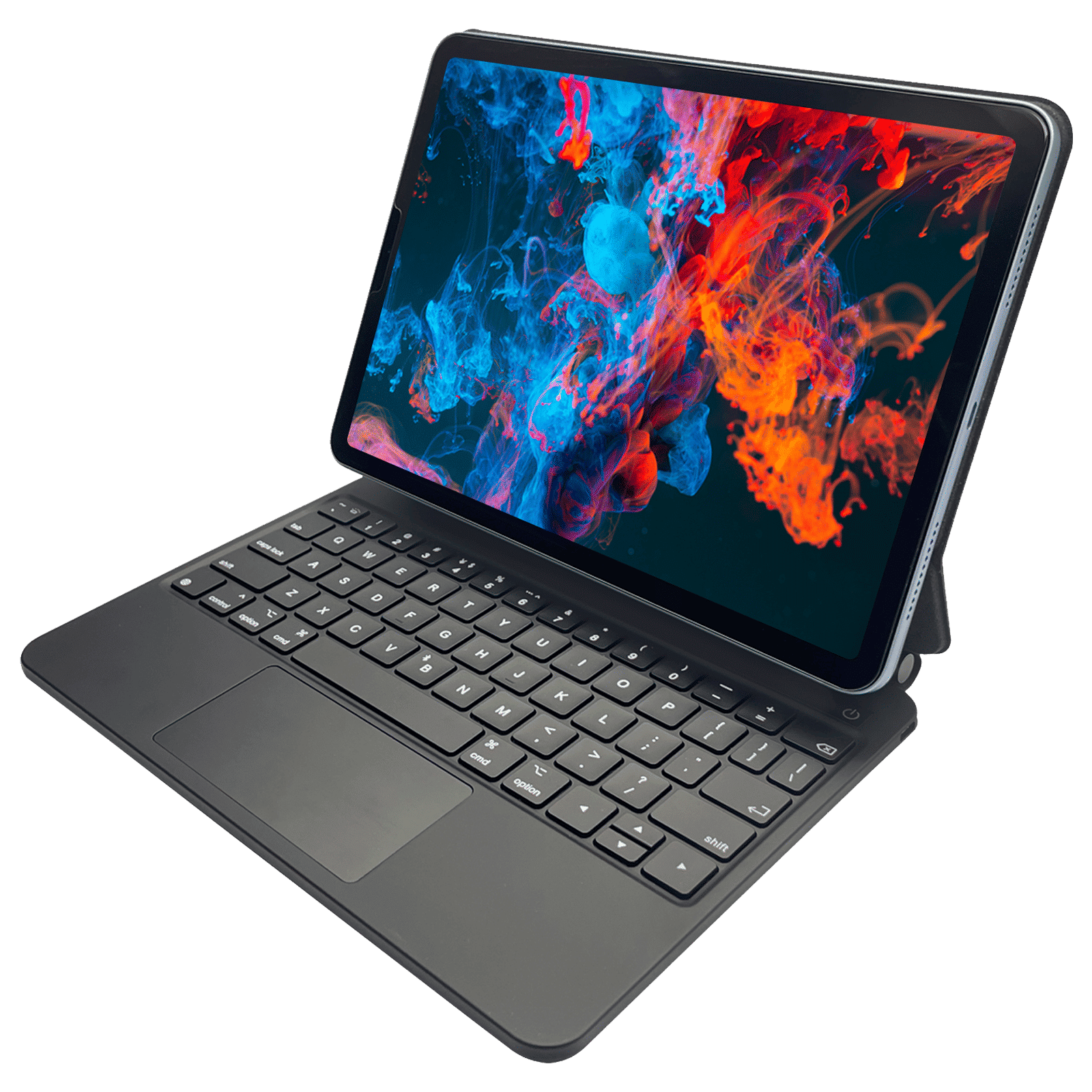 Croma Magic Bluetooth Keyboard Case for iPad Pro 11 Inch (4th Gen) with 3 Months Battery Life (Backlit Keys, Black)_4