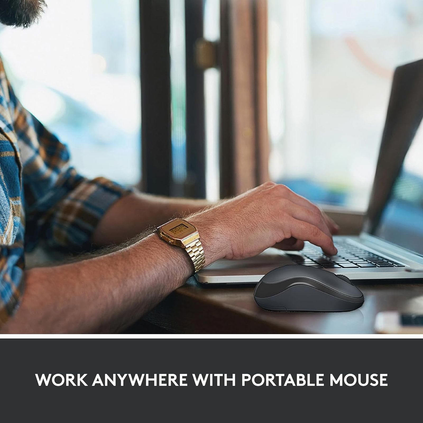 logitech M220 Wireless Optical Mouse with Silent Click Buttons (1000 DPI, Ambidextrous Design, Charcoal Black)_9