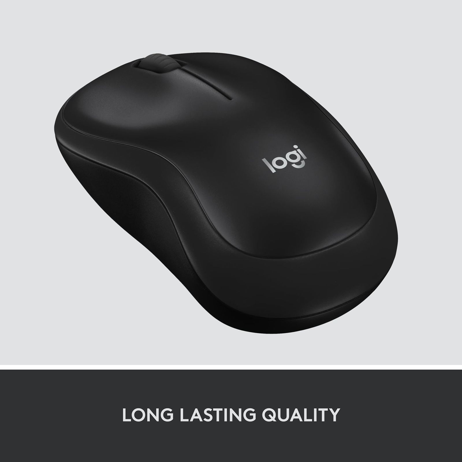 logitech M220 Wireless Optical Mouse with Silent Click Buttons (1000 DPI, Ambidextrous Design, Charcoal Black)_5