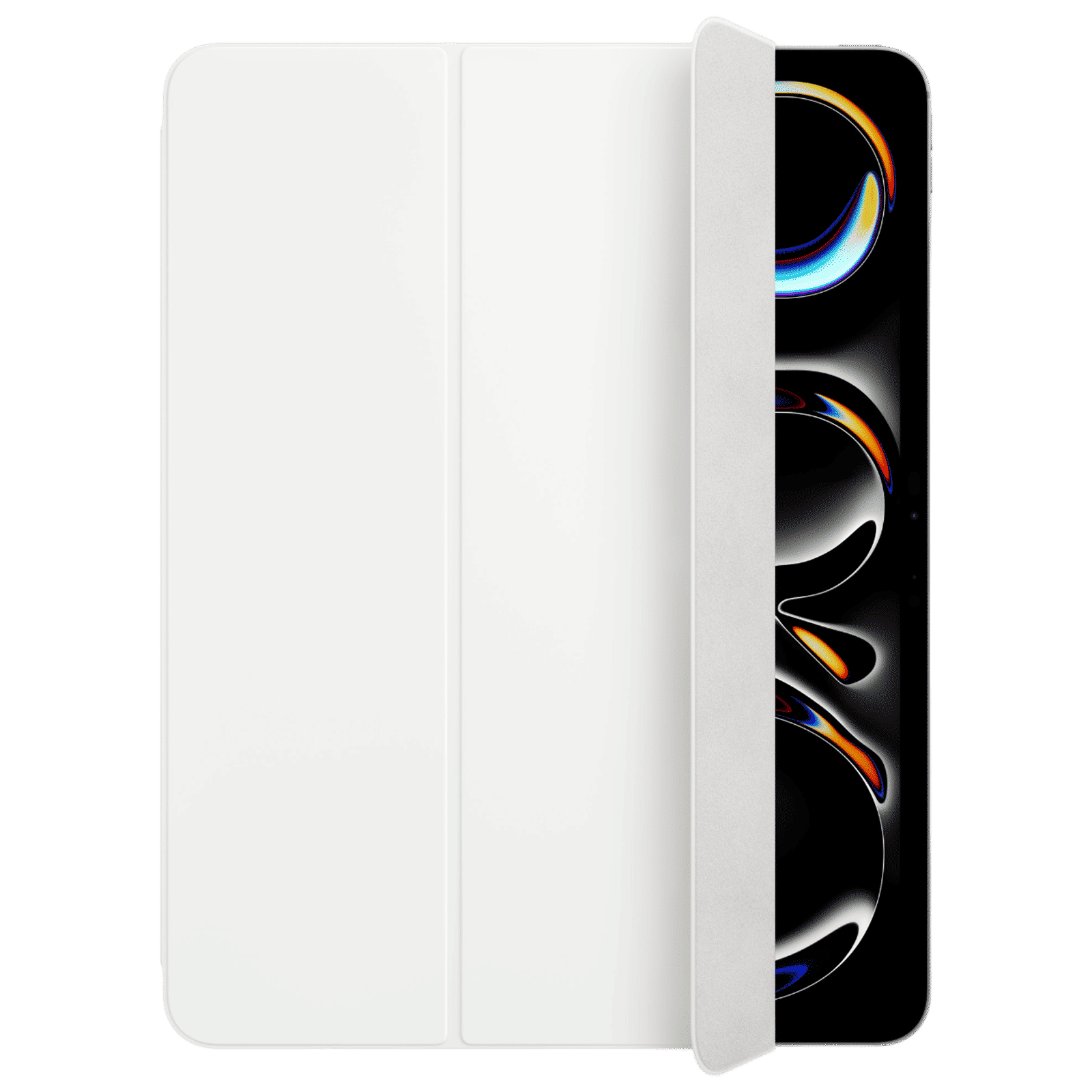 Apple Smart Folio Case for iPad Pro 13 Inch (M4) (Automatically Wakes, White)_2