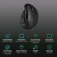 Buy Croma Wireless Mouse with Ergonomics Design (4000 DPI Adjustable, 6 ...
