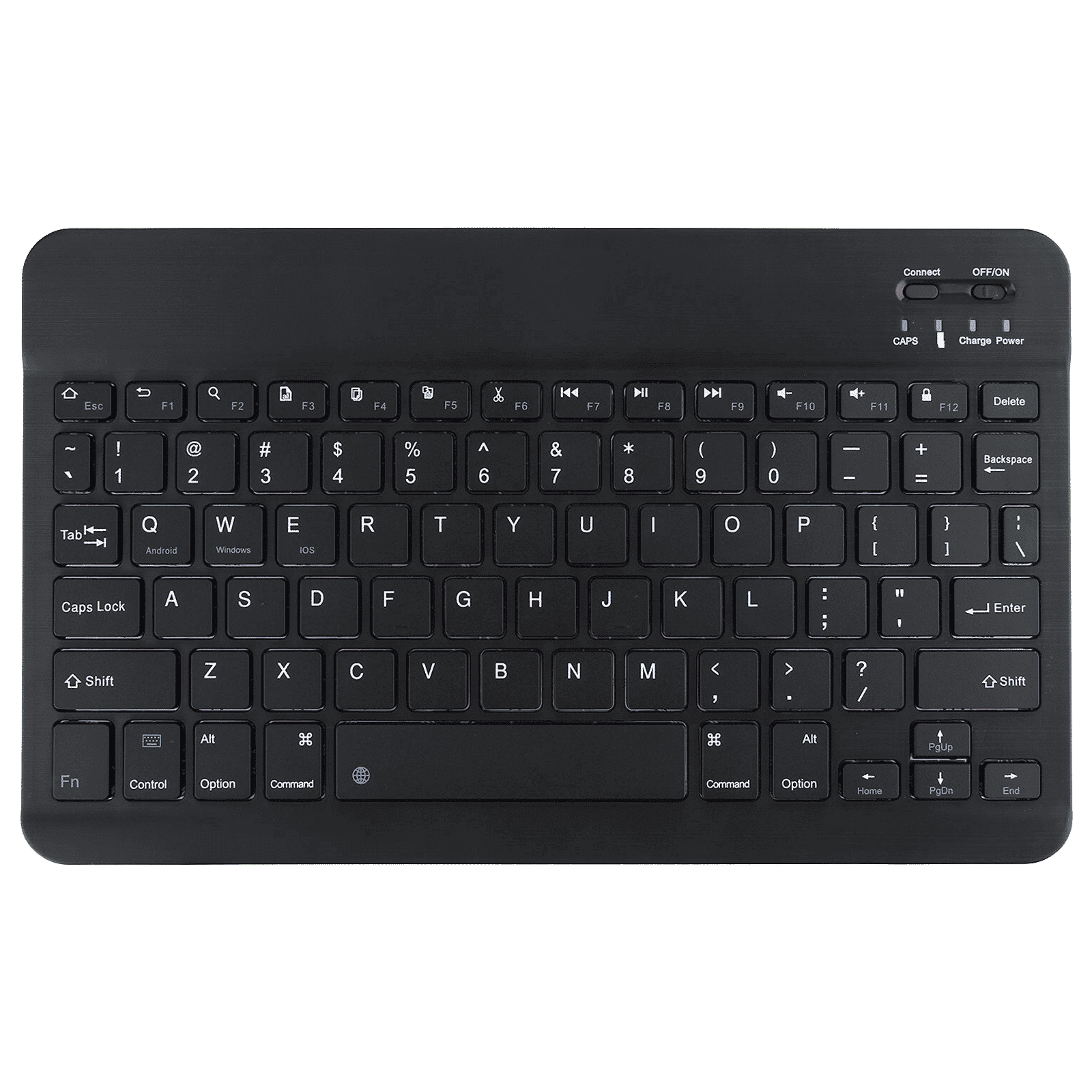 Candytech KEYBEE Bluetooth Keyboard for 10 Inch Tablets (ABS Material with 78 Keys, Black)_1