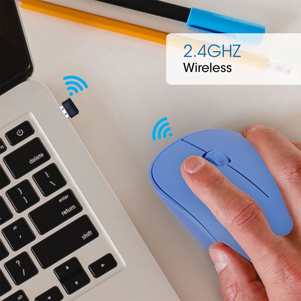 Zebronics Zeb-Haze 2.4GHz Wireless Optical Mouse with 1 Million Click Cycles (1200 DPI Adjustable, Power Saving Mode, Blue) Zebronics Zeb-Haze 2.4GHz Wireless Optical Mouse with 1 Million Click Cycles (1200 DPI Adjustable, Power Saving Mode, Blue)_7