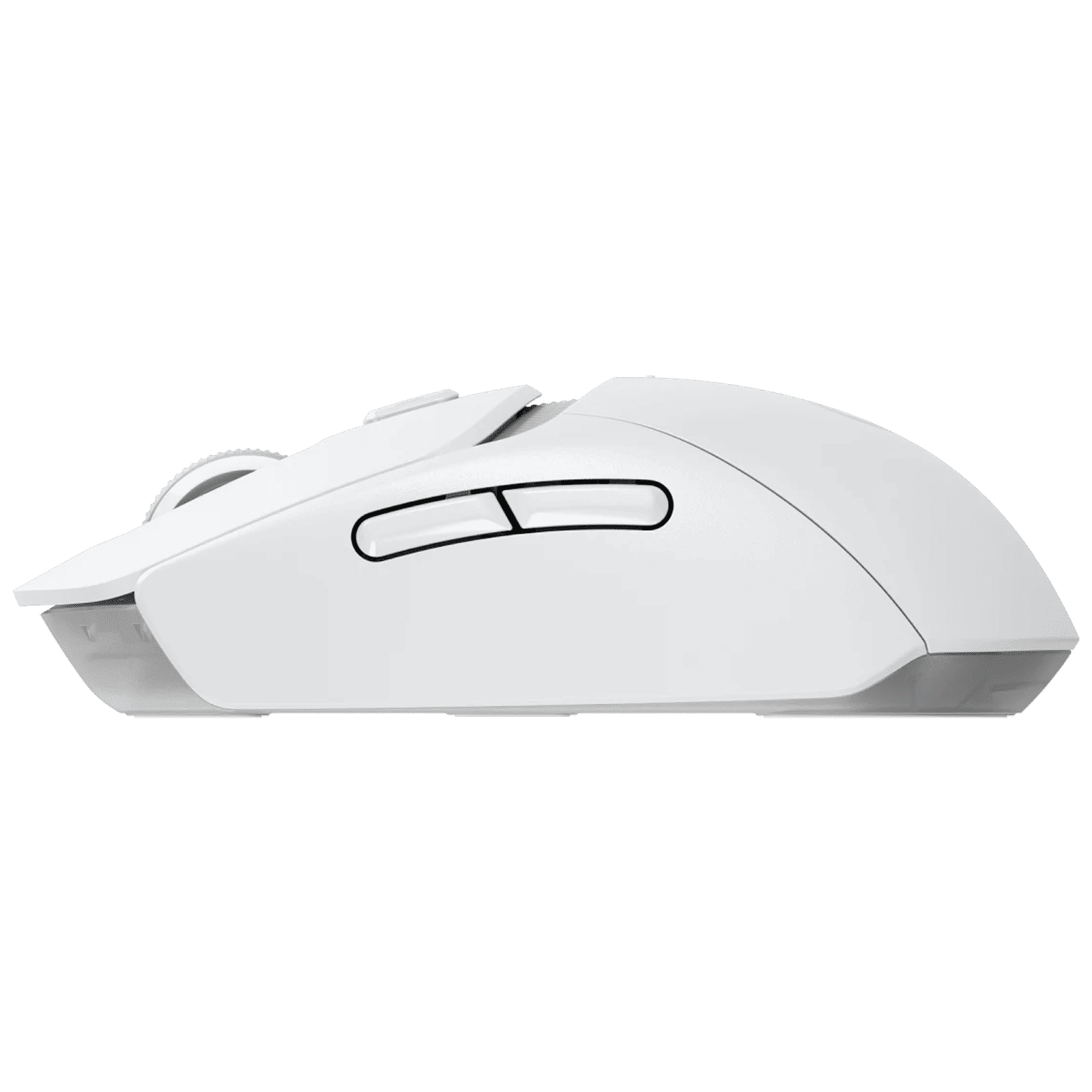 logitech G309 Lightspeed Rechargeable Wireless Optical Mouse with Hybrid Mechanical Switches (25600 DPI Adjustable, Hero 25K Sensor, White)_4