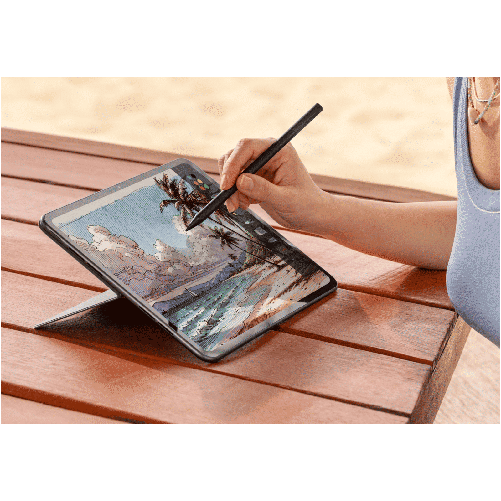 OnePlus Stylo 2 Stylus For Pad 2 (16000 Levels of Pressure, OPK2402, Black)_4