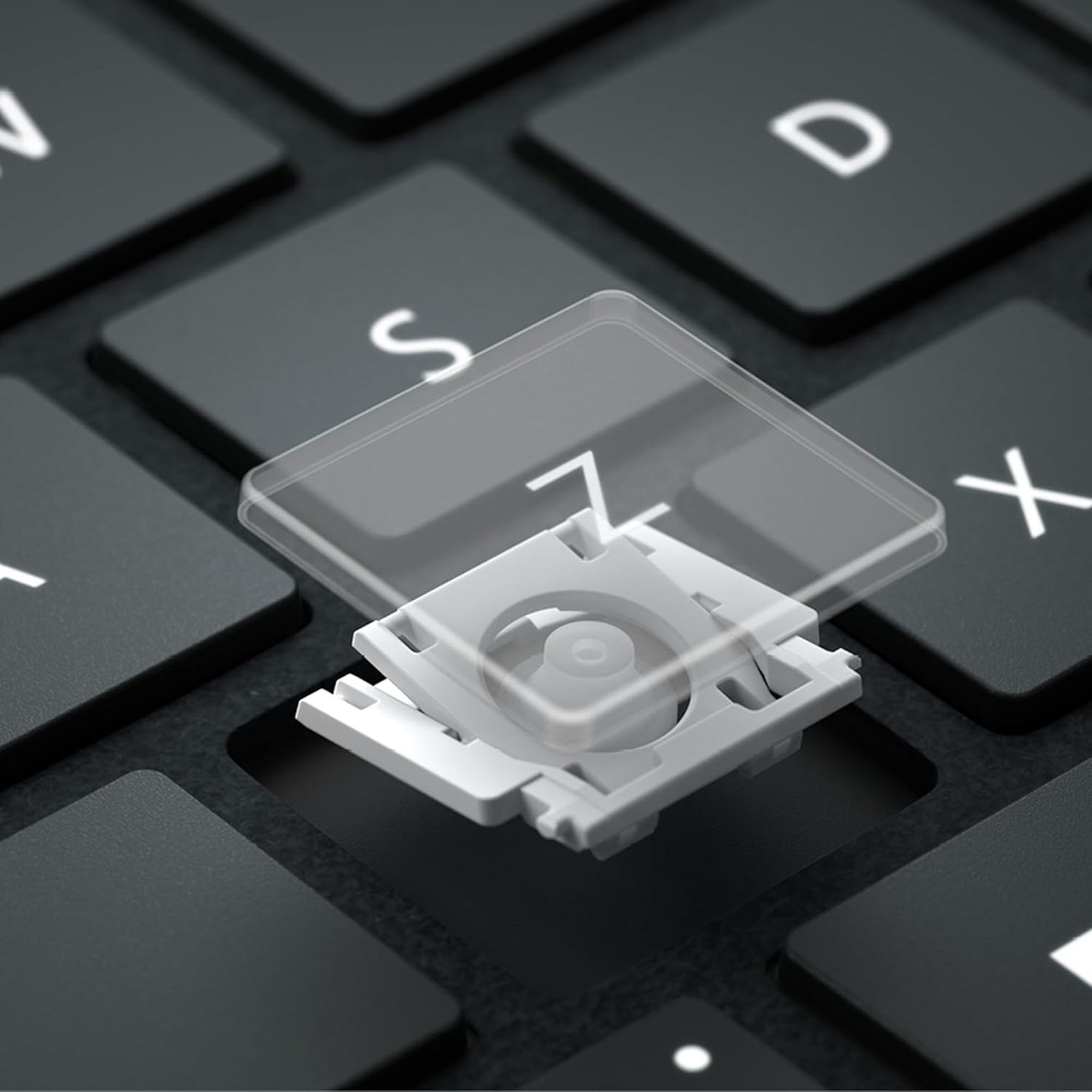 Microsoft EP2-01831 Wireless Keyboard Case for Surface Pro (11th Gen) with Slim Pen (78 Backlit Keys, Platinum)_5