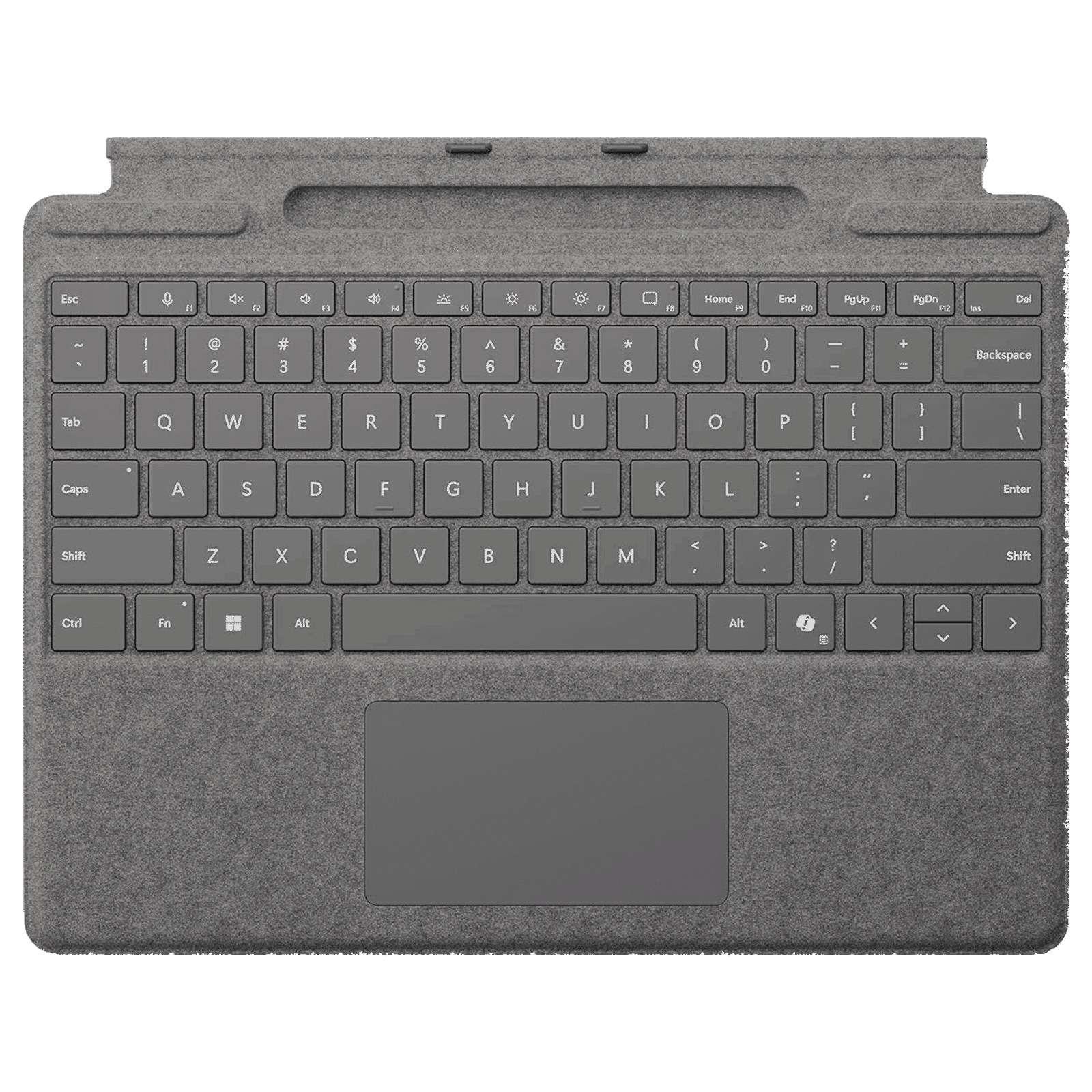 Microsoft EP2-01842 Wireless Keyboard Case for Surface Pro (11th Gen) with Pen Storage (78 Backlit Keys, Platinum) Microsoft EP2-01842 Wireless Keyboard Case for Surface Pro (11th Gen) with Pen Storage (78 Backlit Keys, Platinum)_1