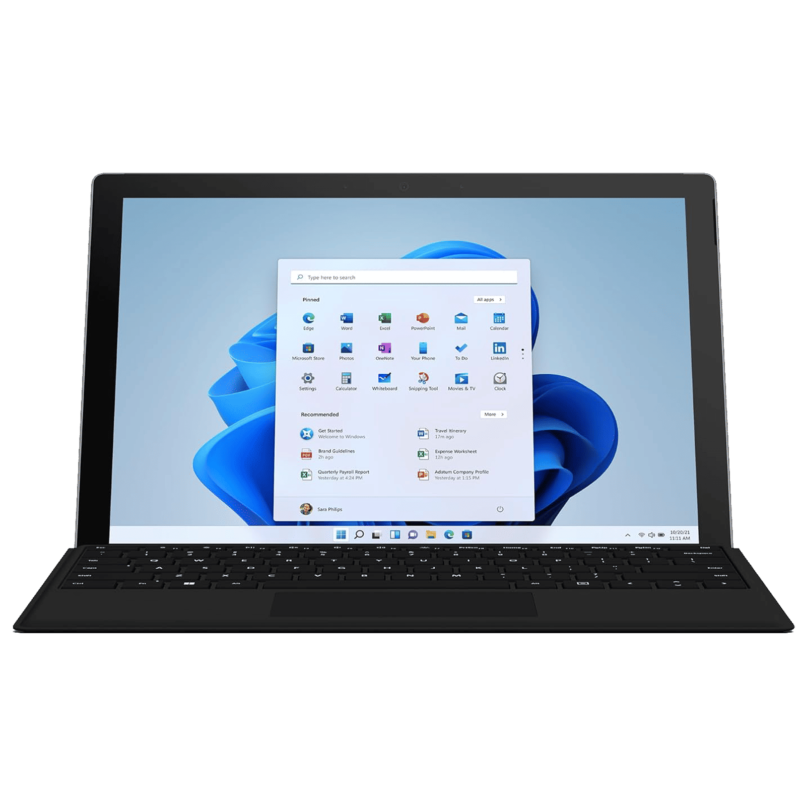 Microsoft EP2-01830 Wireless Keyboard Case for Surface Pro (11th Gen) with Copilot Key (Portable, Black)_4