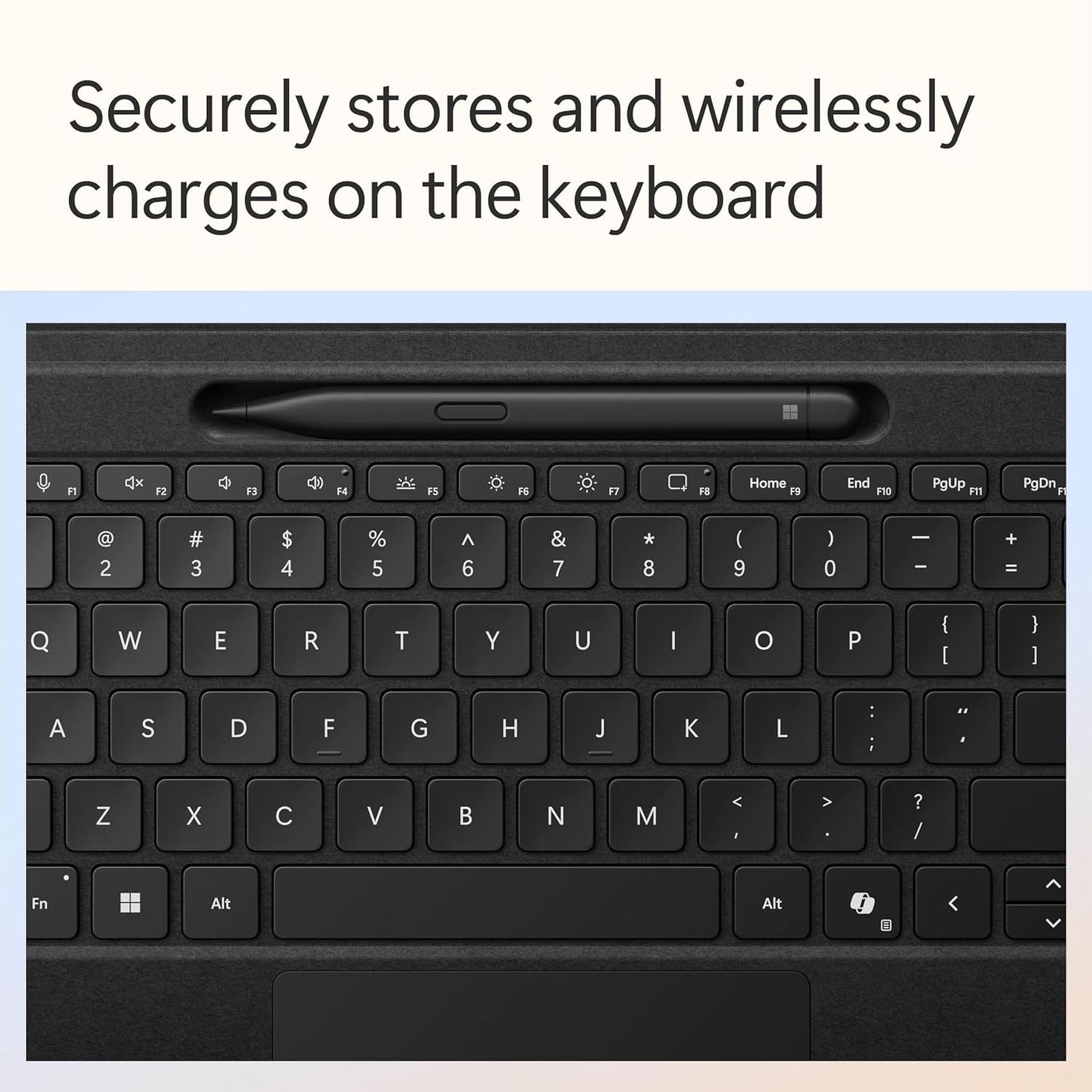 Microsoft EP2-01738 Bluetooth Keyboard for Surface Pro (11th Gen) with Slim Pen (78 Backlit Keys, Black) Microsoft EP2-01738 Bluetooth Keyboard for Surface Pro (11th Gen) with Slim Pen (78 Backlit Keys, Black)_4