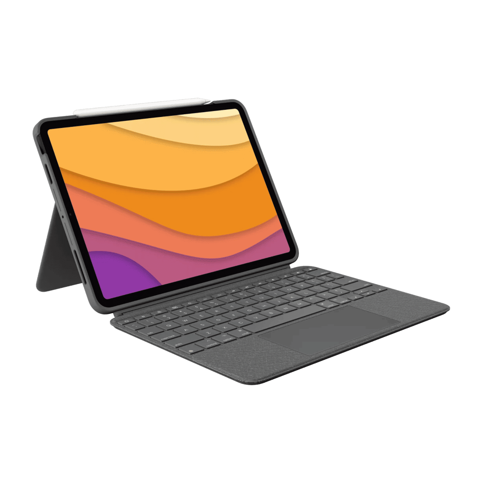 logitech Combo Touch Detachable Keyboard for Apple iPad Air 11 Inch (5th Gen) Tablets with Touchpad (Flexible Kickstand, Oxford Grey) logitech Combo Touch Detachable Keyboard for Apple iPad Air 11 Inch (5th Gen) Tablets with Touchpad (Flexible Kickstand, Oxford Grey)_1