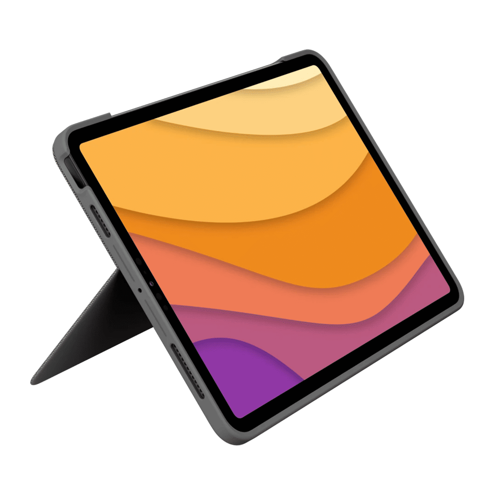 logitech Combo Touch Detachable Keyboard for Apple iPad Air 11 Inch (5th Gen) Tablets with Touchpad (Flexible Kickstand, Oxford Grey) logitech Combo Touch Detachable Keyboard for Apple iPad Air 11 Inch (5th Gen) Tablets with Touchpad (Flexible Kickstand, Oxford Grey)_4