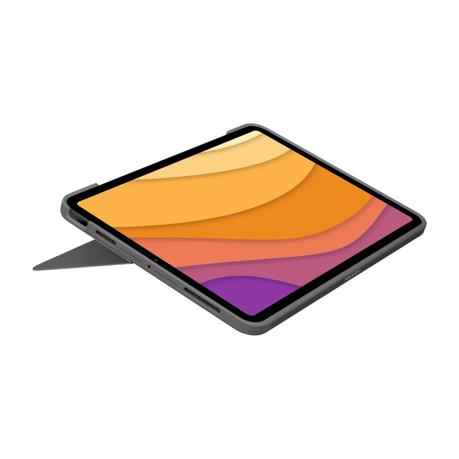 logitech Combo Touch Detachable Keyboard for Apple iPad Air 11 Inch (5th Gen) Tablets with Touchpad (Flexible Kickstand, Oxford Grey) logitech Combo Touch Detachable Keyboard for Apple iPad Air 11 Inch (5th Gen) Tablets with Touchpad (Flexible Kickstand, Oxford Grey)_5