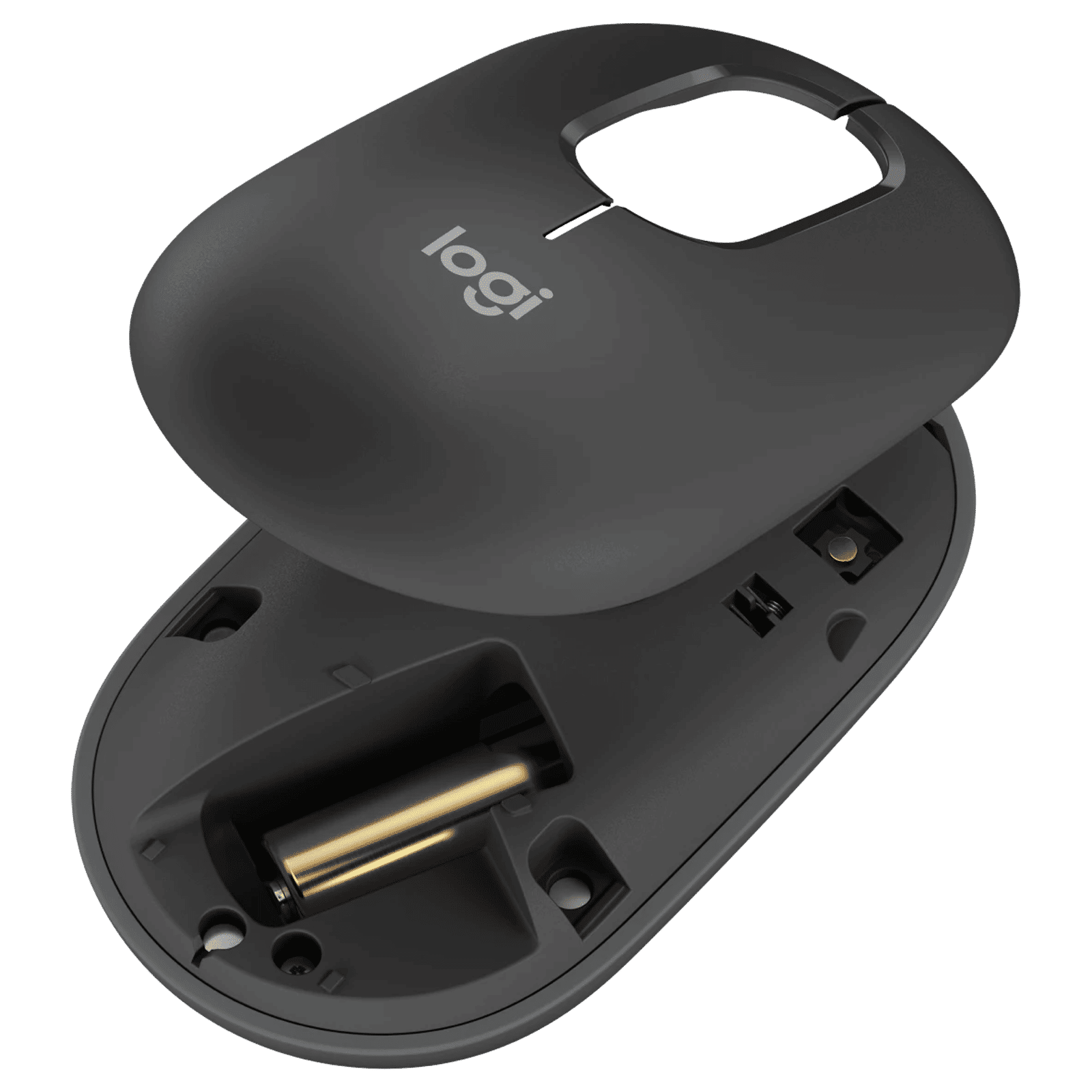 logitech POP Bluetooth Wireless Optical Performance Mouse with Emoji Software (4000 DPI Adjustable, 3 Easy Switch Channels, Graphite)_8