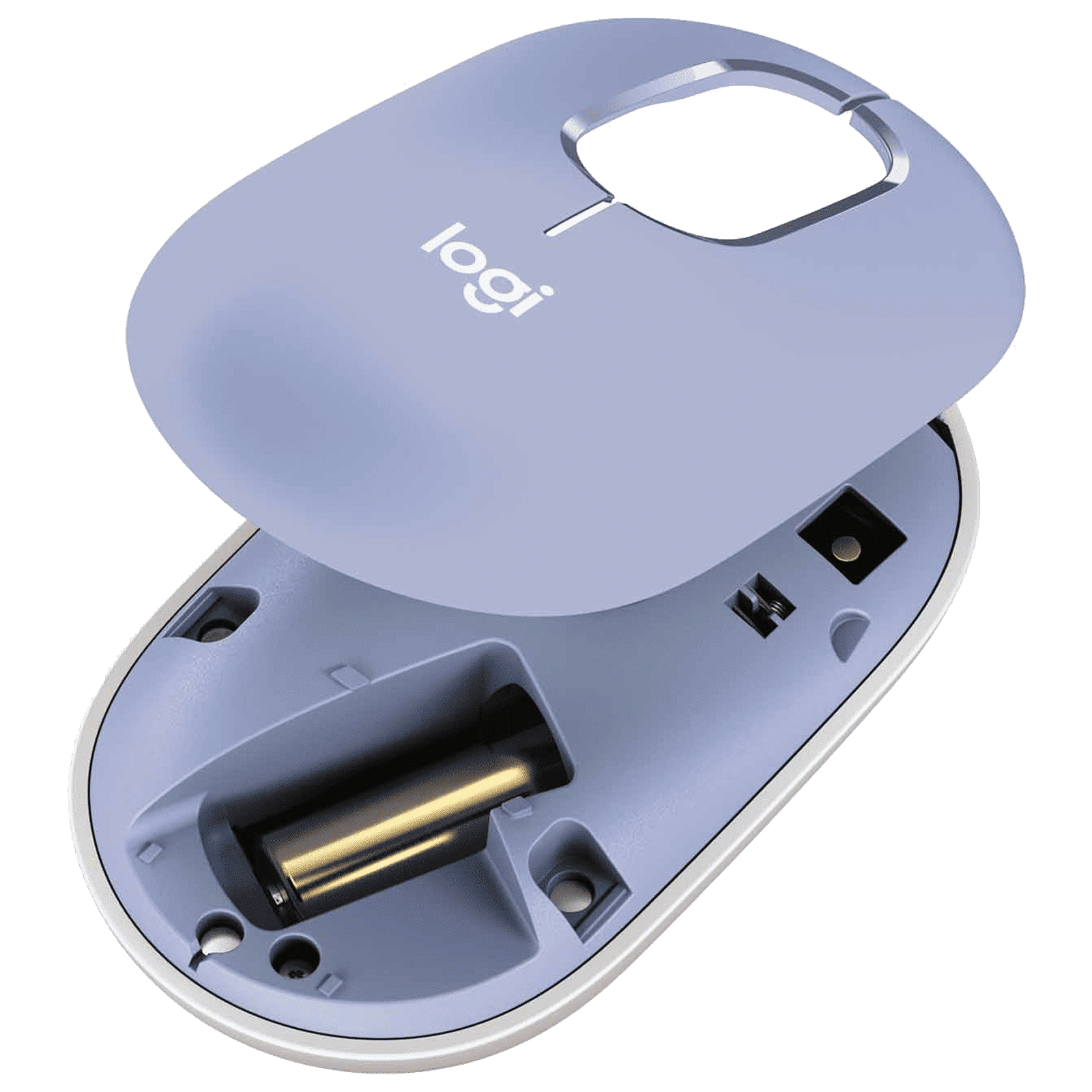 logitech POP Bluetooth Wireless Optical Performance Mouse with Emoji Software (4000 DPI Adjustable, 3 Easy Switch Channels, Lilac)_8