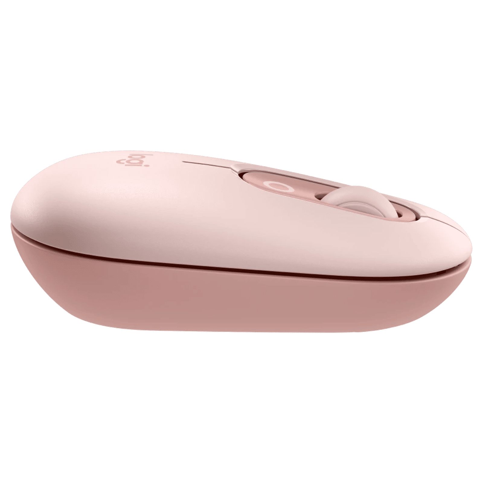 logitech POP Icon Wireless Keyboard & Mouse Combo (400DPI, Made with Recycled Plastic, Rose and Off White)_5