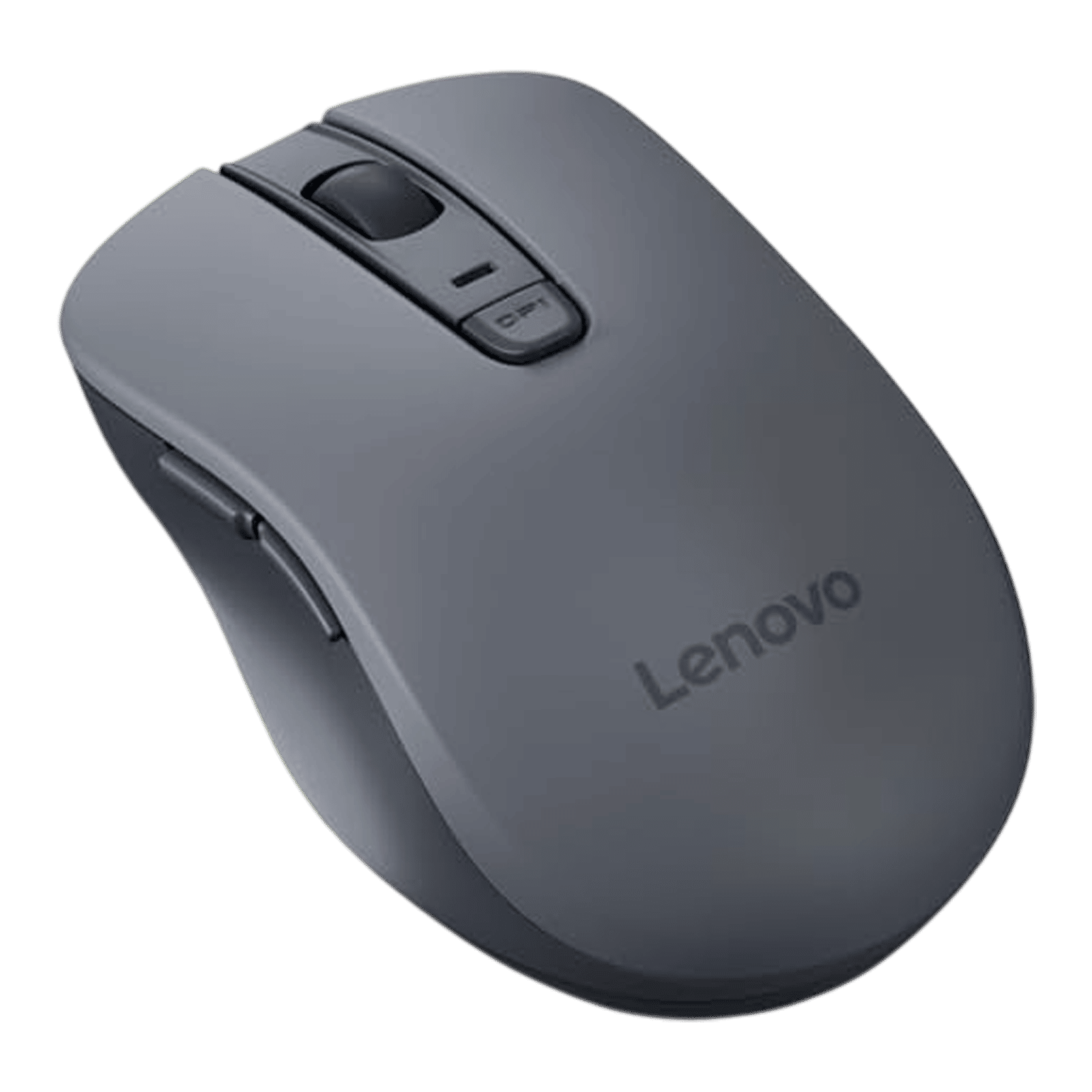 Lenovo WL310 Bluetooth 5.0 Wireless Optical Performance Mouse with 2 Way Scroll Wheel (1600 DPI Adjustable, DPI LED Indicator, Grey)_3