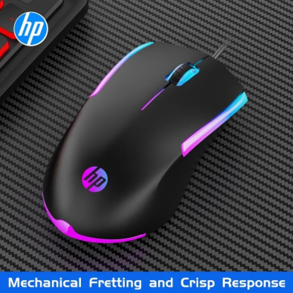 HP M160 Wired Gaming Mouse with LED Backlight (1600 DPI Adjustable, Ergonomic Design, Black) HP M160 Wired Gaming Mouse with LED Backlight (1600 DPI Adjustable, Ergonomic Design, Black)_16