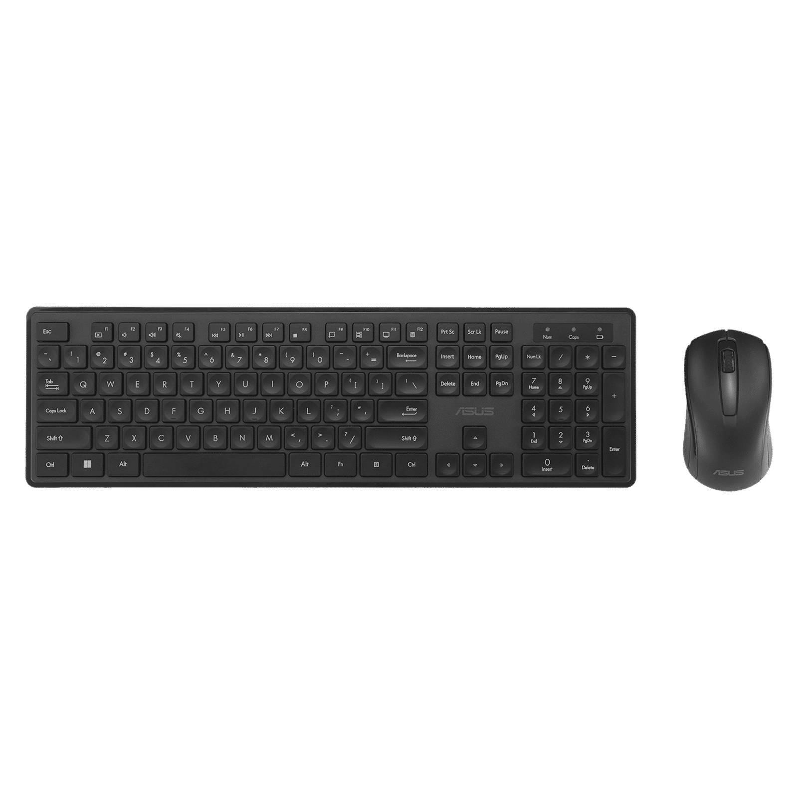ASUS CW101 Wireless Keyboard & Mouse Combo (104 Keys, 1000DPI, Near Silent Operation, Black)_1