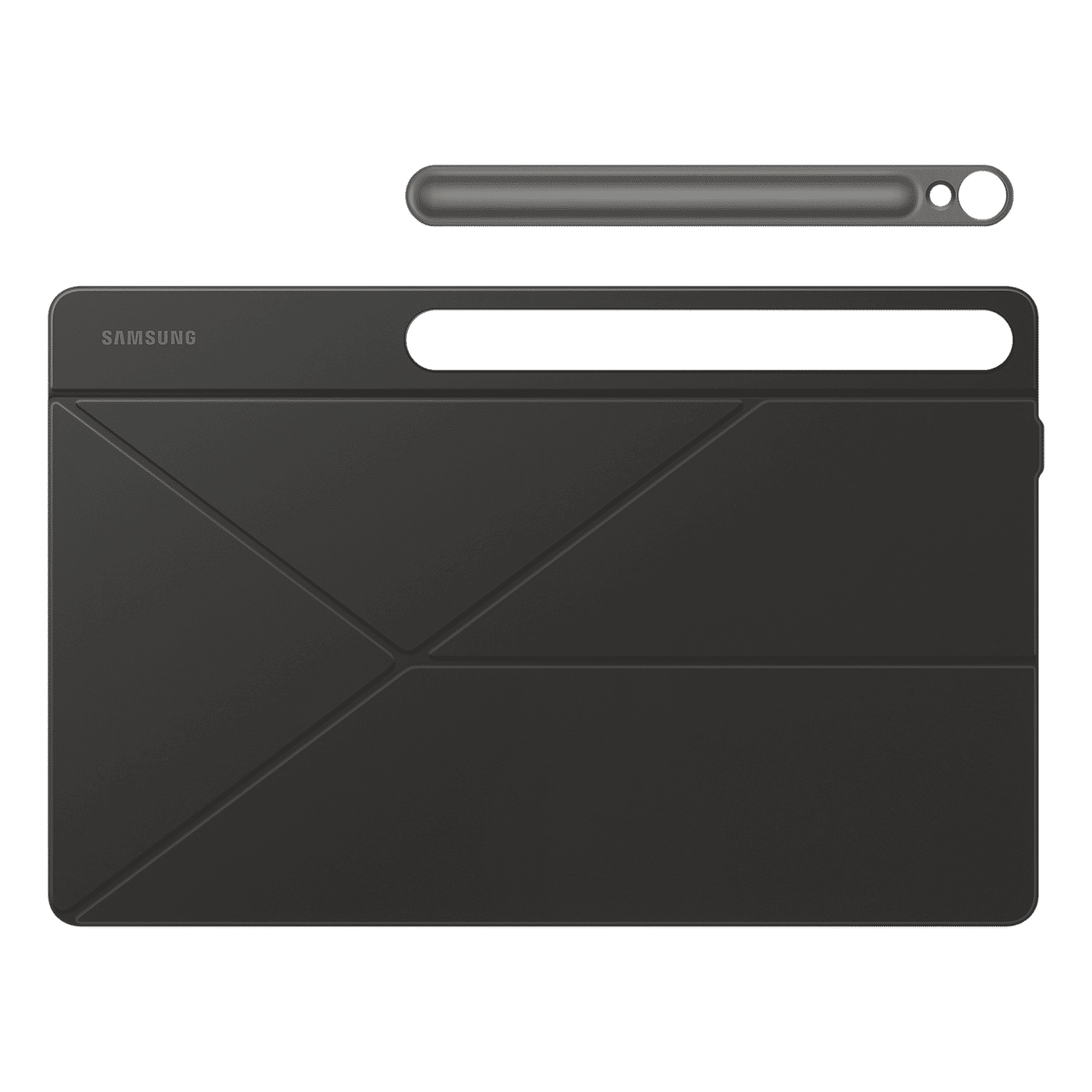 SAMSUNG EF-BX620PBEG Polyurethane Flip Cover for Galaxy Tab S10 FE Plus (Magnetically Attachable, Black)_6