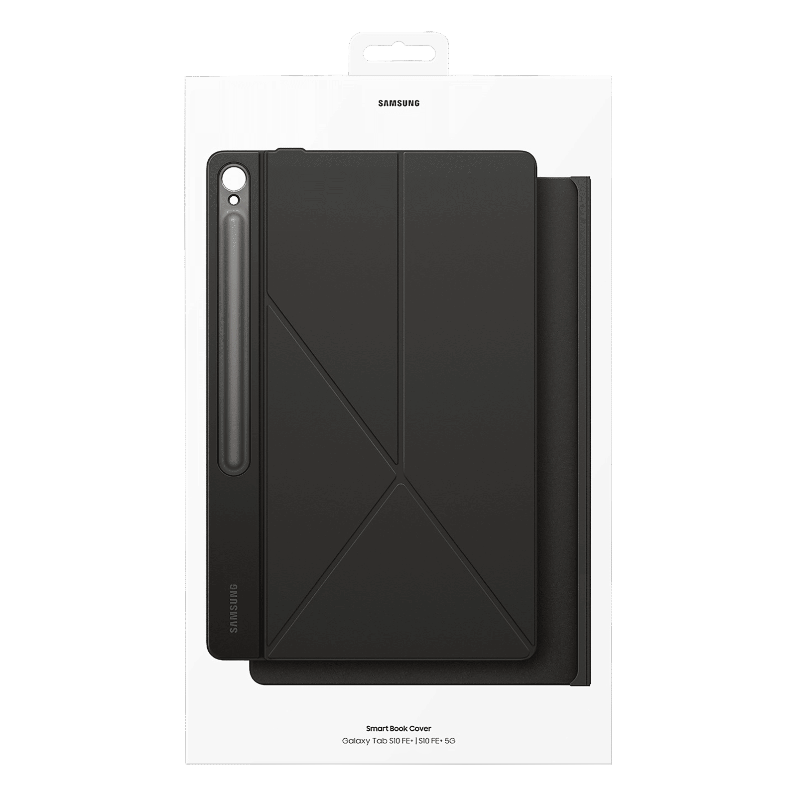 SAMSUNG EF-BX620PBEG Polyurethane Flip Cover for Galaxy Tab S10 FE Plus (Magnetically Attachable, Black)_12