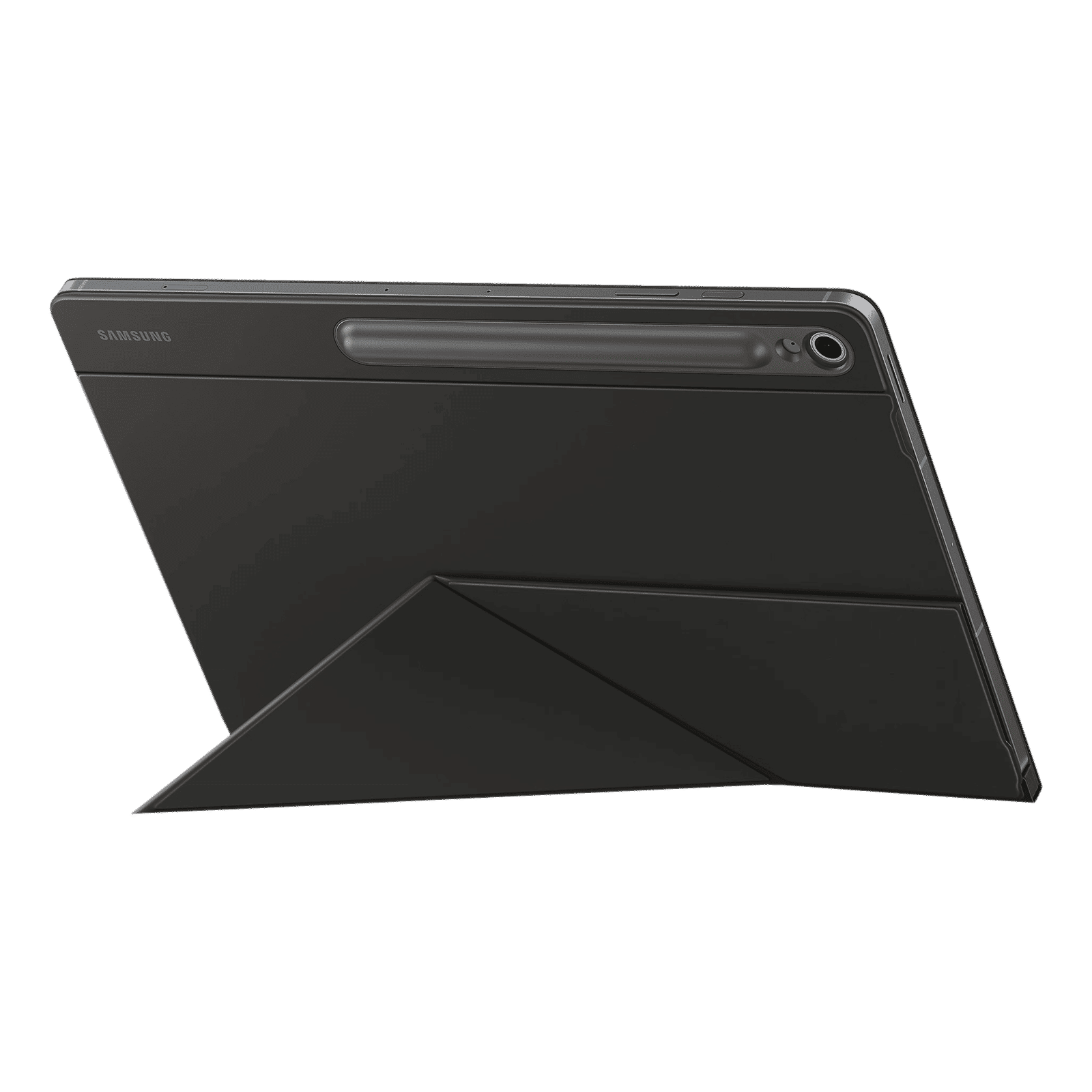 SAMSUNG EF-BX620PBEG Polyurethane Flip Cover for Galaxy Tab S10 FE Plus (Magnetically Attachable, Black)_2