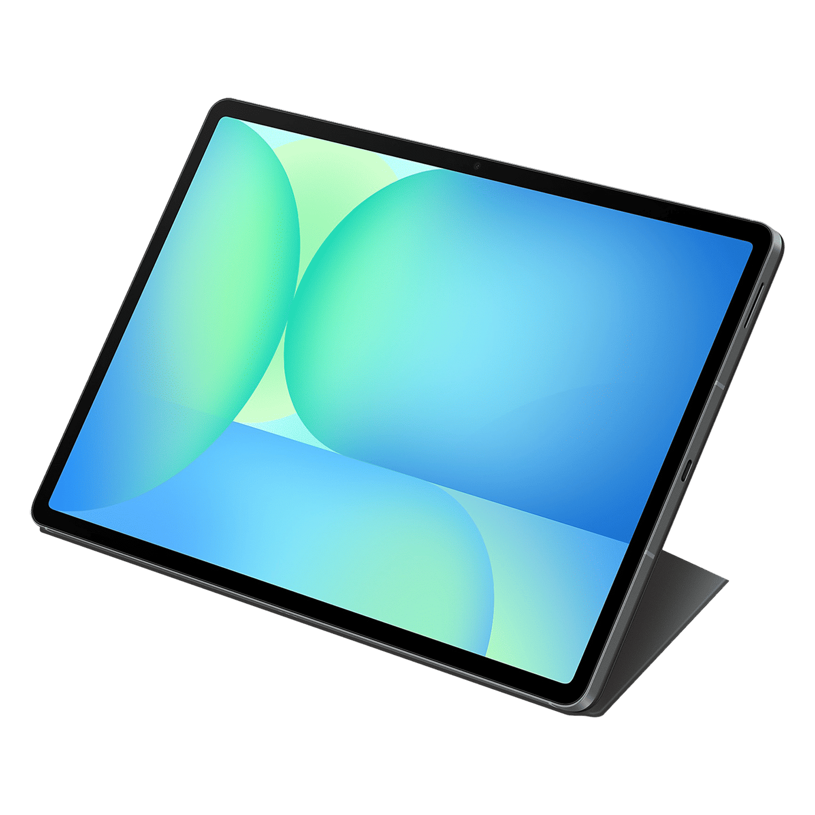 SAMSUNG EF-BX620PBEG Polyurethane Flip Cover for Galaxy Tab S10 FE Plus (Magnetically Attachable, Black)_3