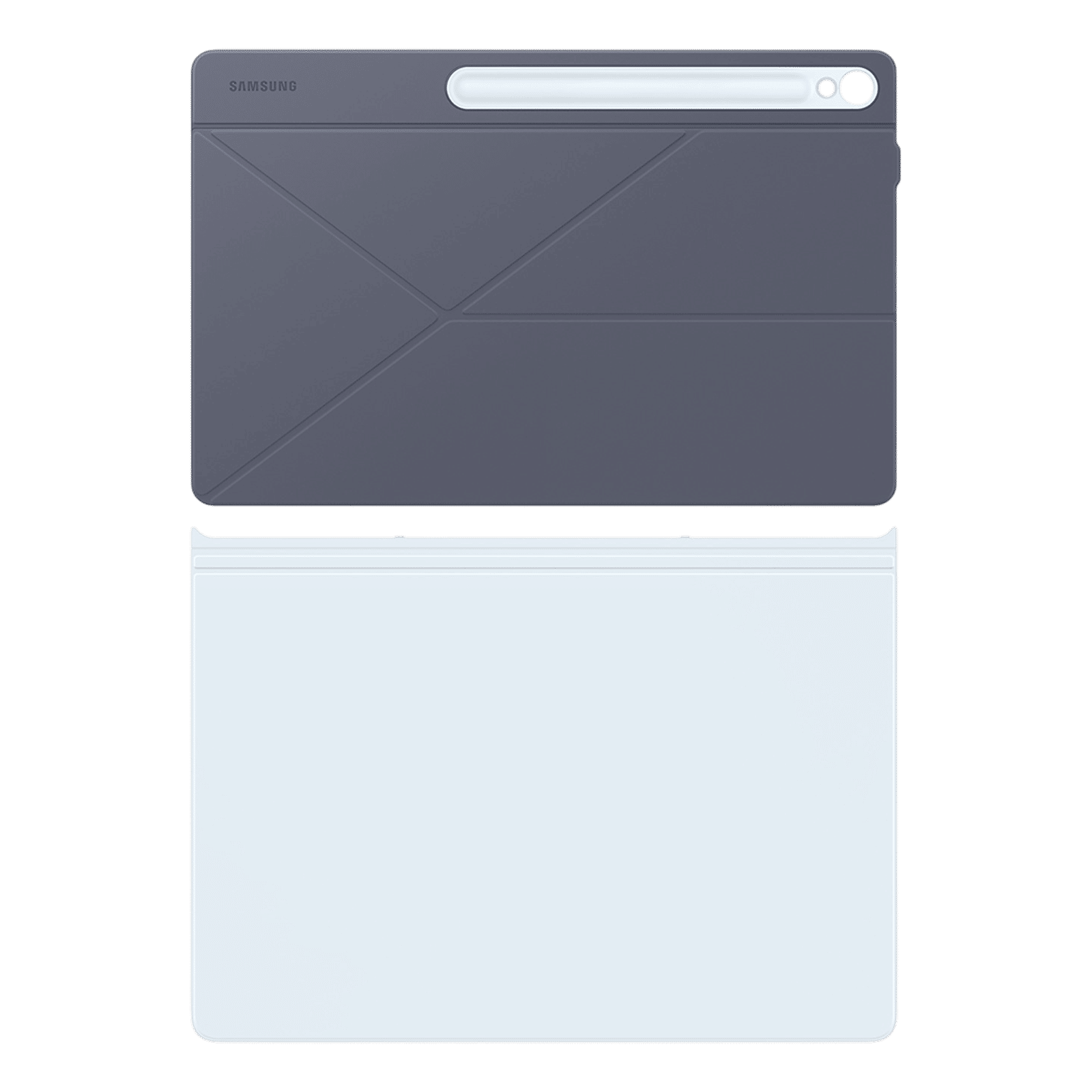 SAMSUNG EF-BX620PLEG Polyurethane Flip Cover for Galaxy Tab S10 FE Plus (Magnetically Attachable, Blue)_5
